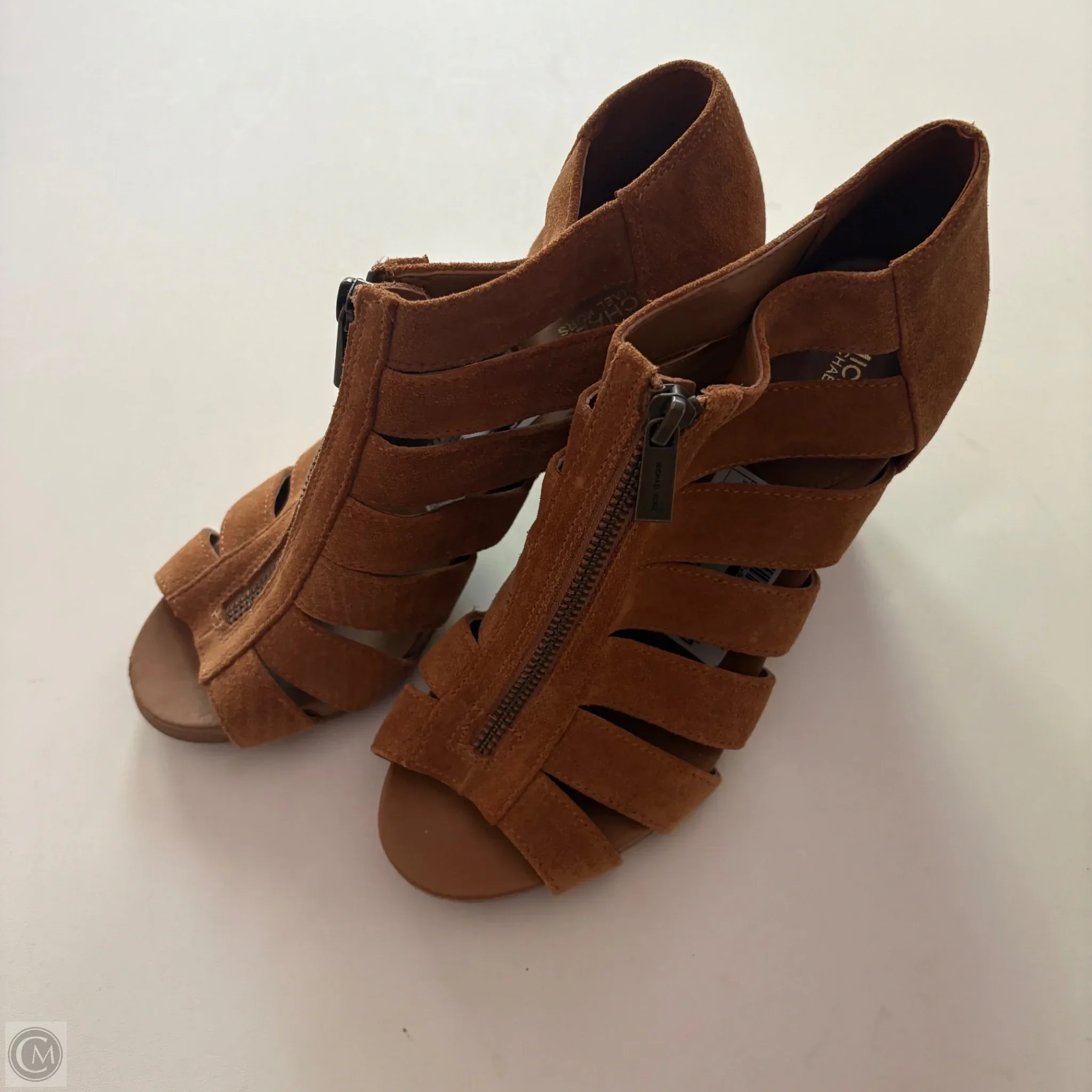 Shoes Designer By Michael Kors In Brown, Size: 7 - Image 1