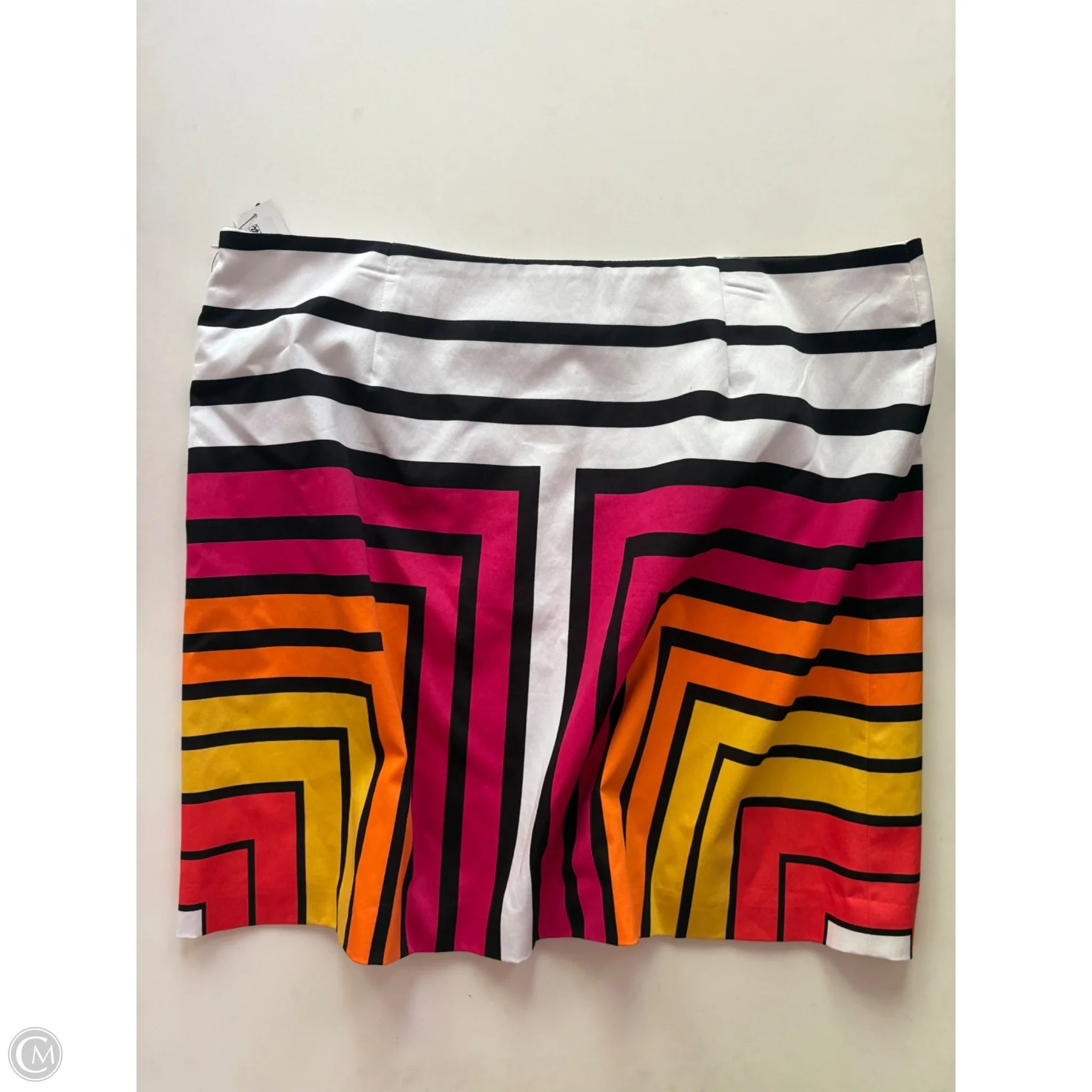 Skirt Mini & Short By Worthington In Striped Pattern, Size: 18 - Image 2