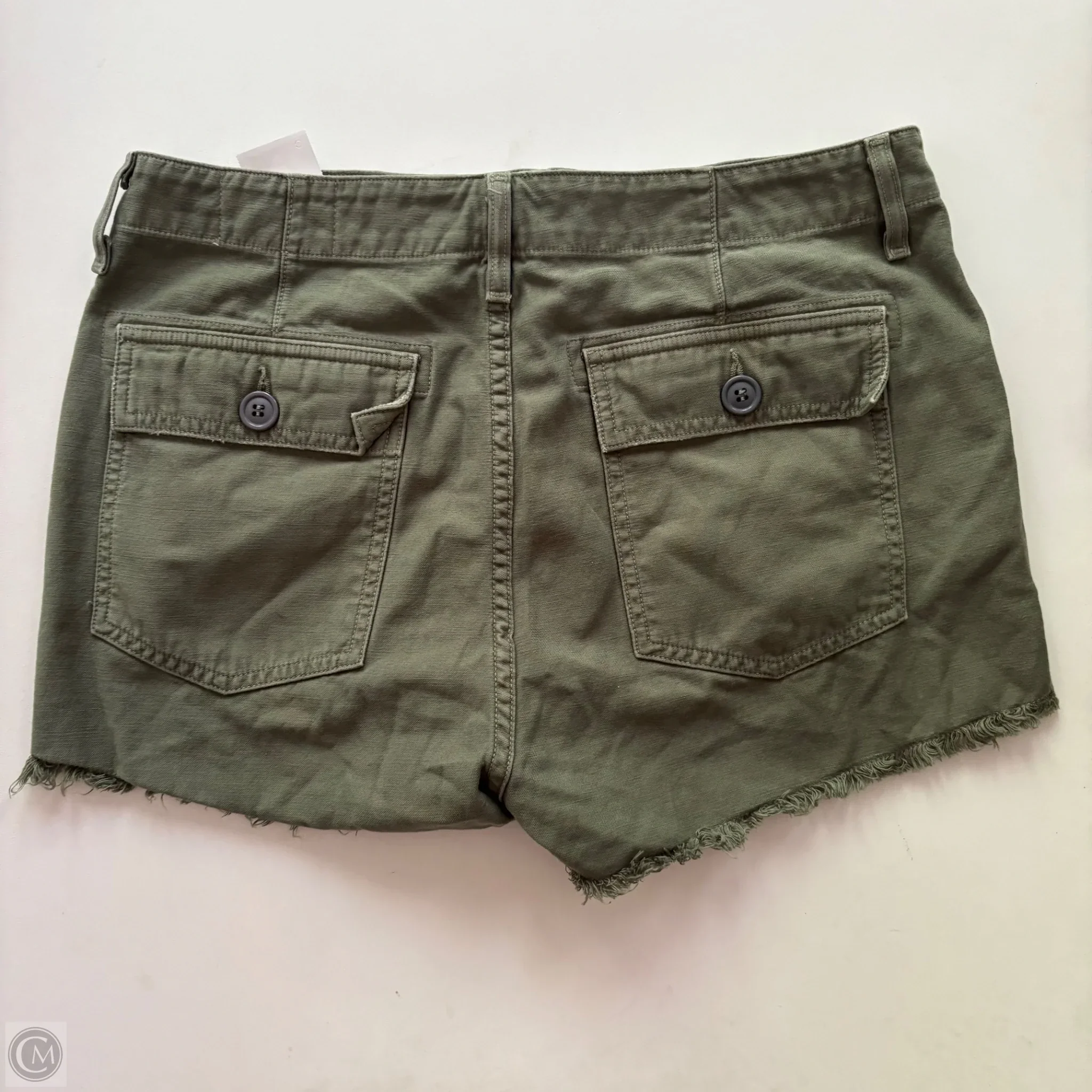 Shorts By Citizens Of Humanity In Green, Size: 6 - Image 2