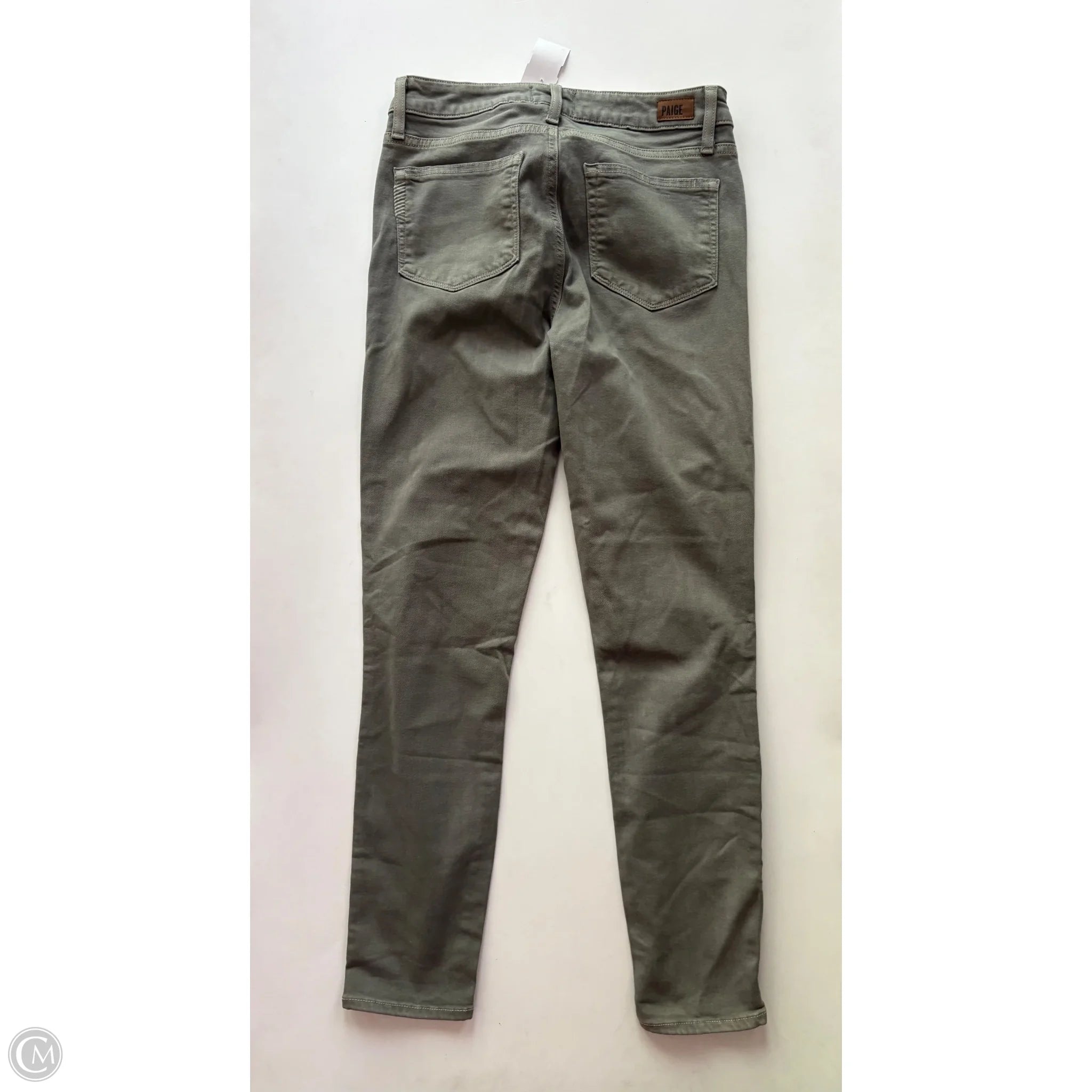 Jeans Straight By Paige In Green, Size: 6 - Image 2