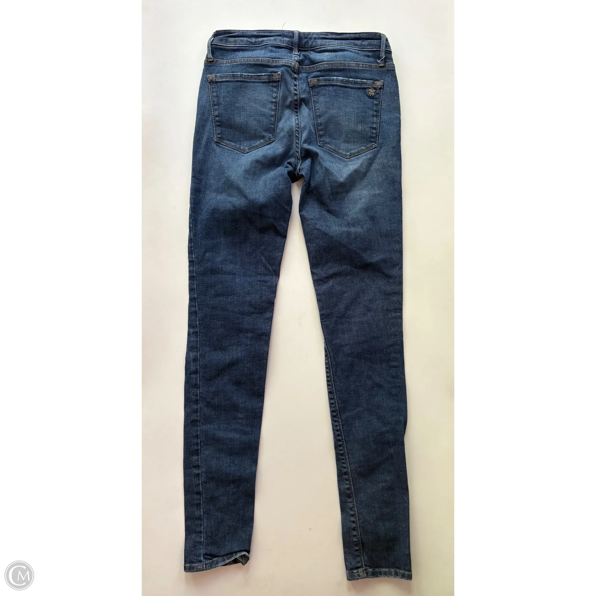 Jeans Straight By Black Orchid In Blue, Size: 4 - Image 2