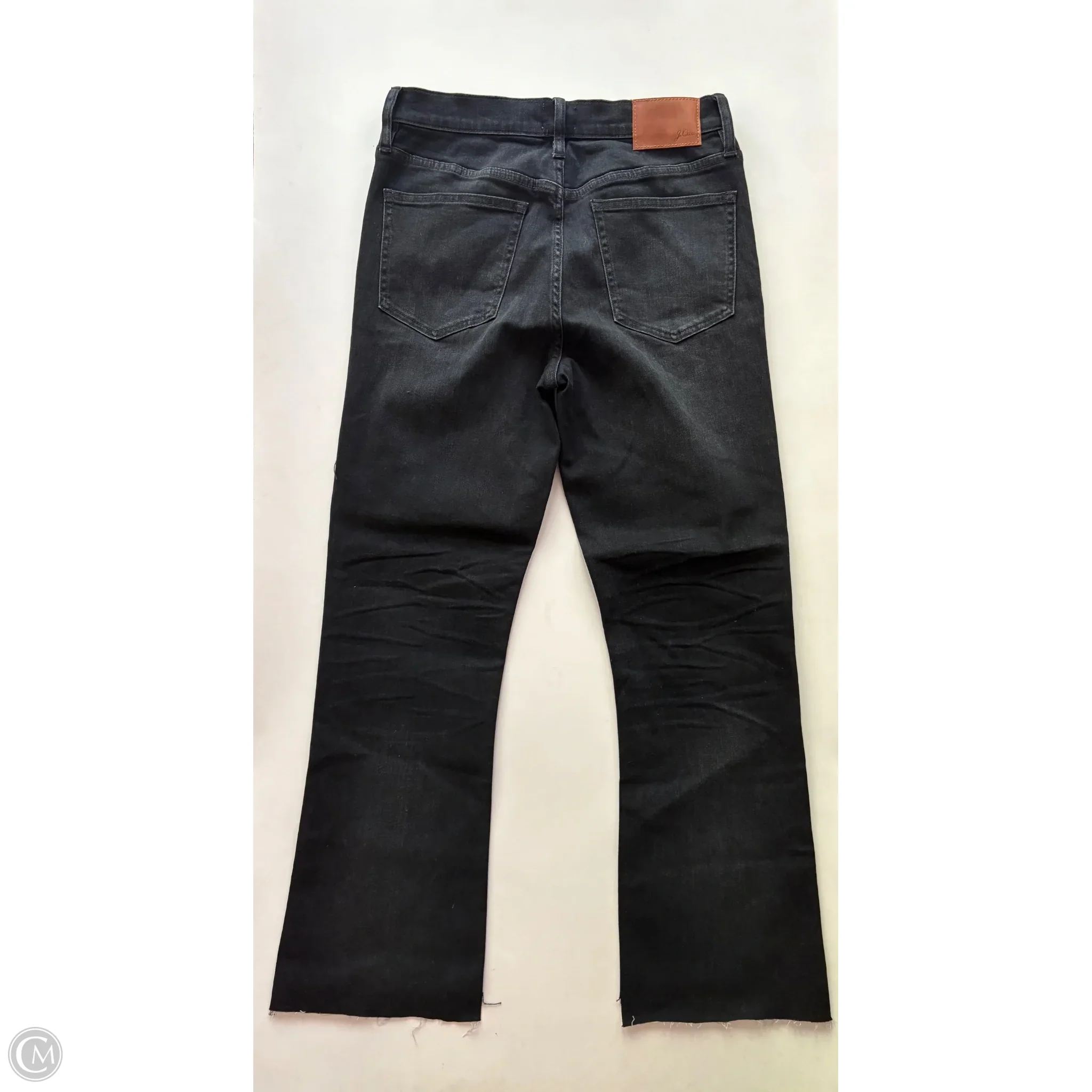 Jeans Straight By J. Crew In Black, Size: 6 - Image 2