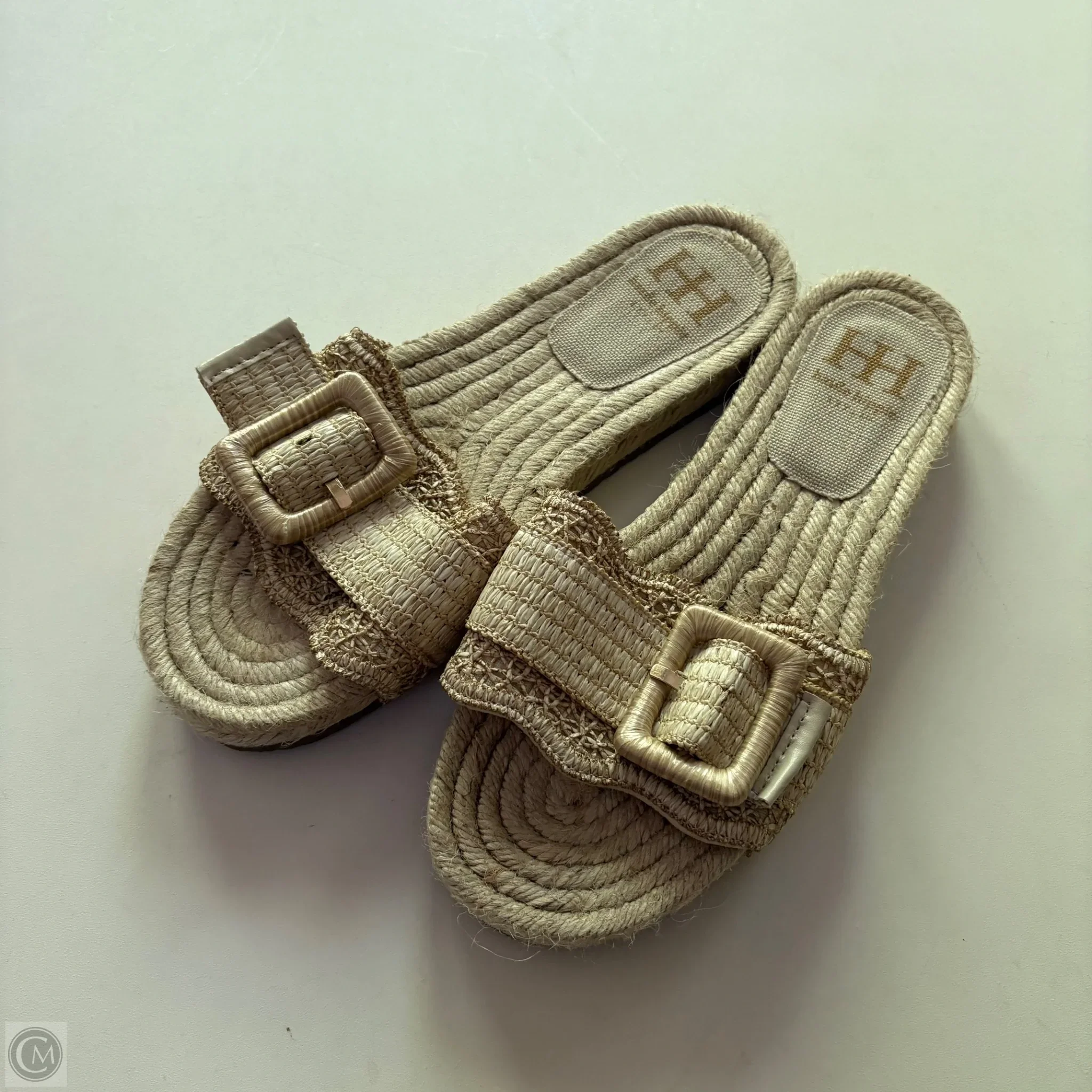 Sandals Flats By Haute Hippie In Tan, Size: 8.5 - Image 1