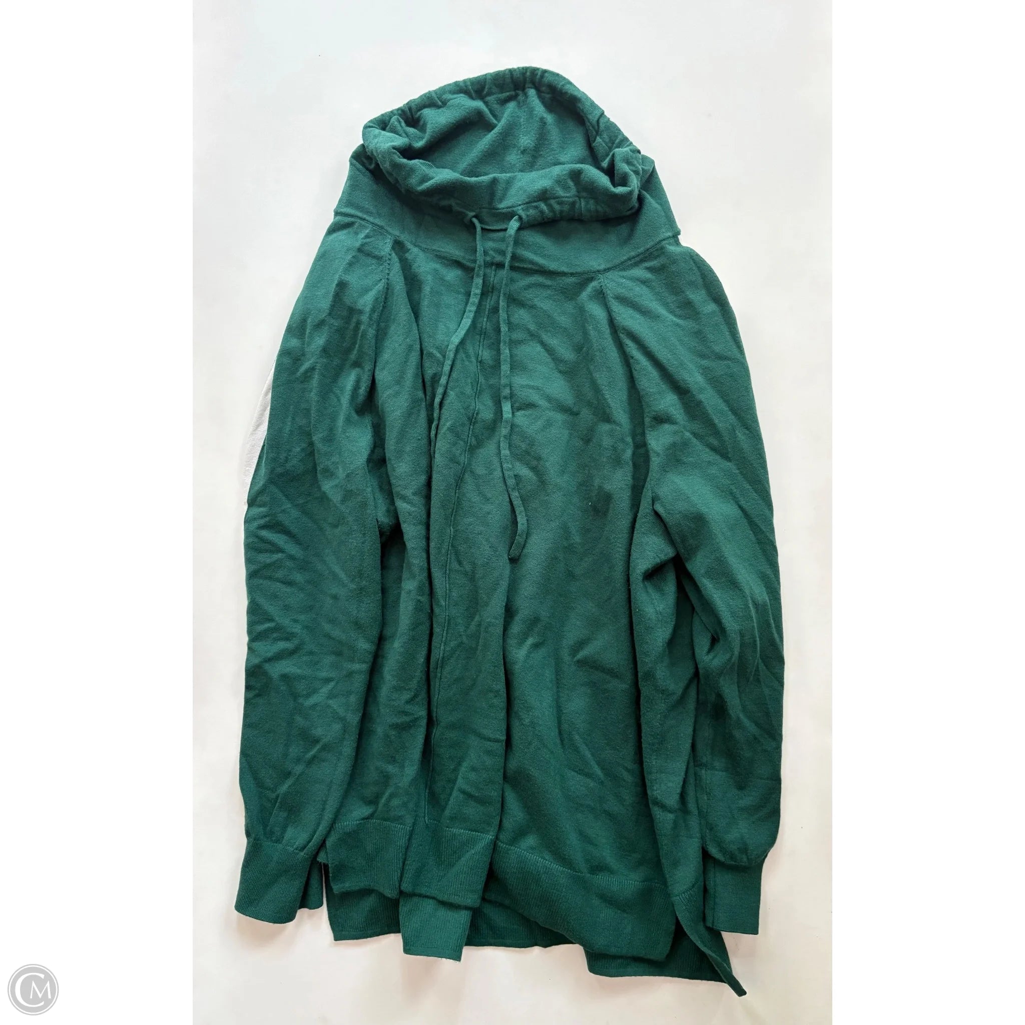 Sweatshirt Crewneck By Lane Bryant In Green, Size: 1x - Image 1