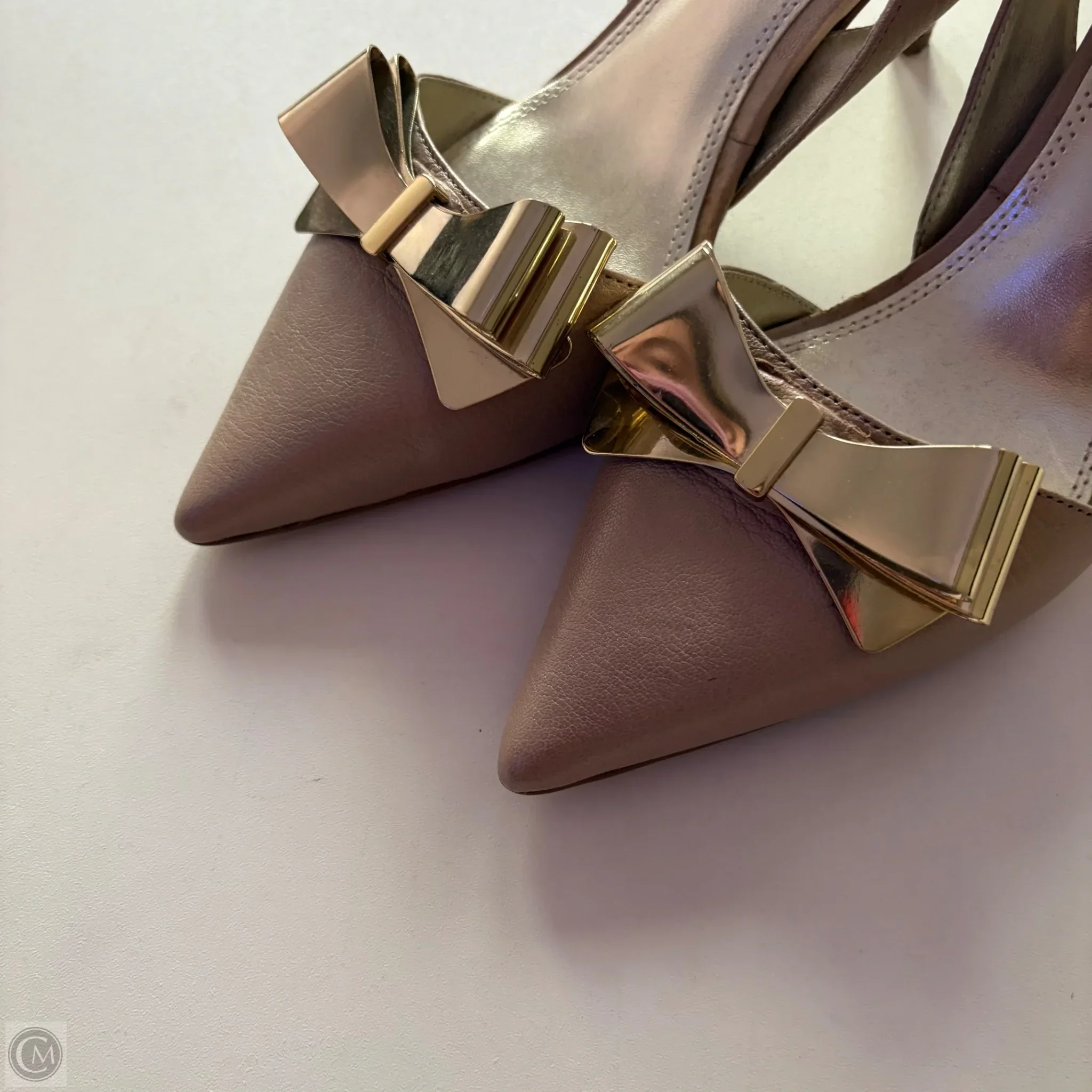Shoes Heels Kitten By Cynthia Rowley In Cream, Size: 7 - Image 2