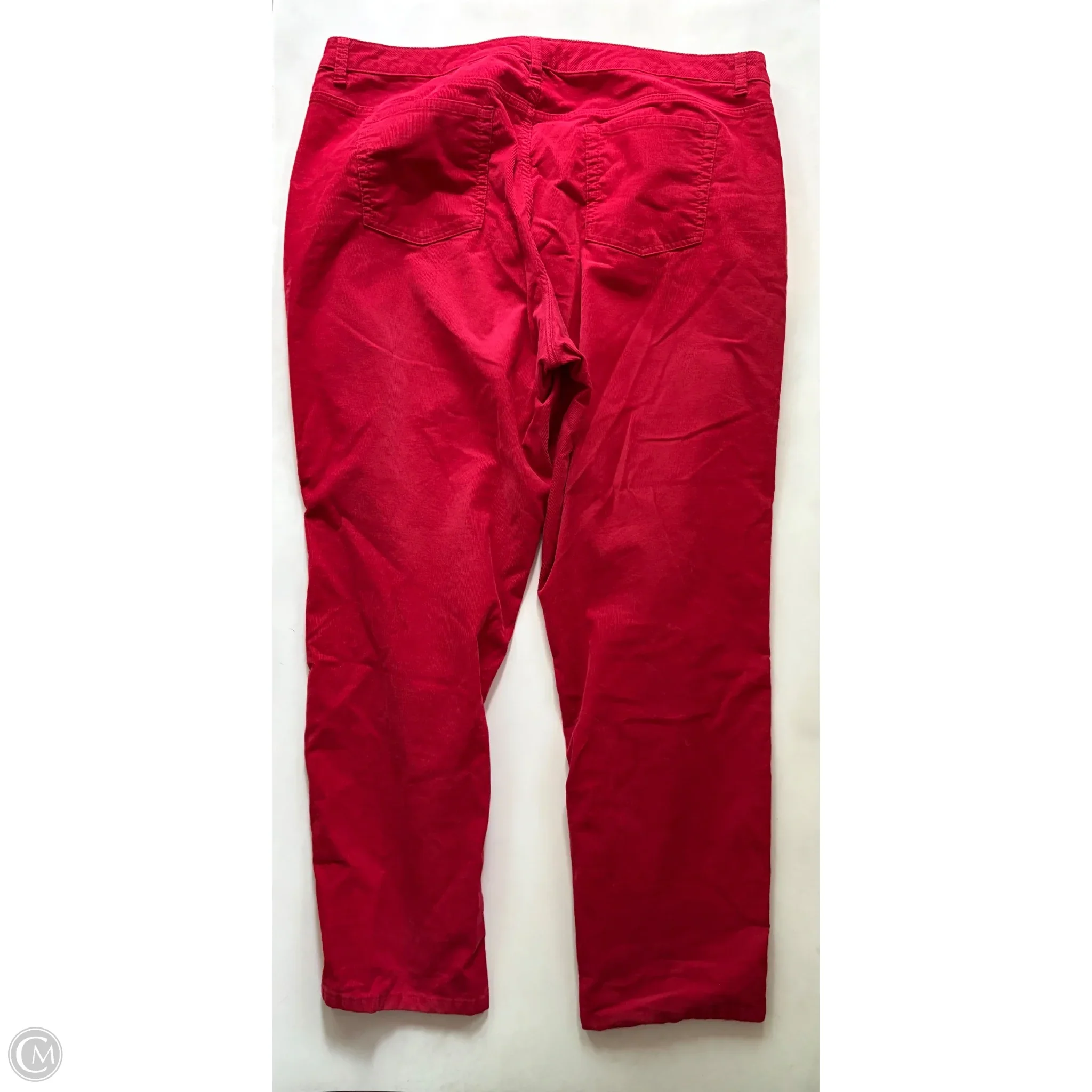 Pants Corduroy By Coldwater Creek In Red, Size: 20 - Image 2