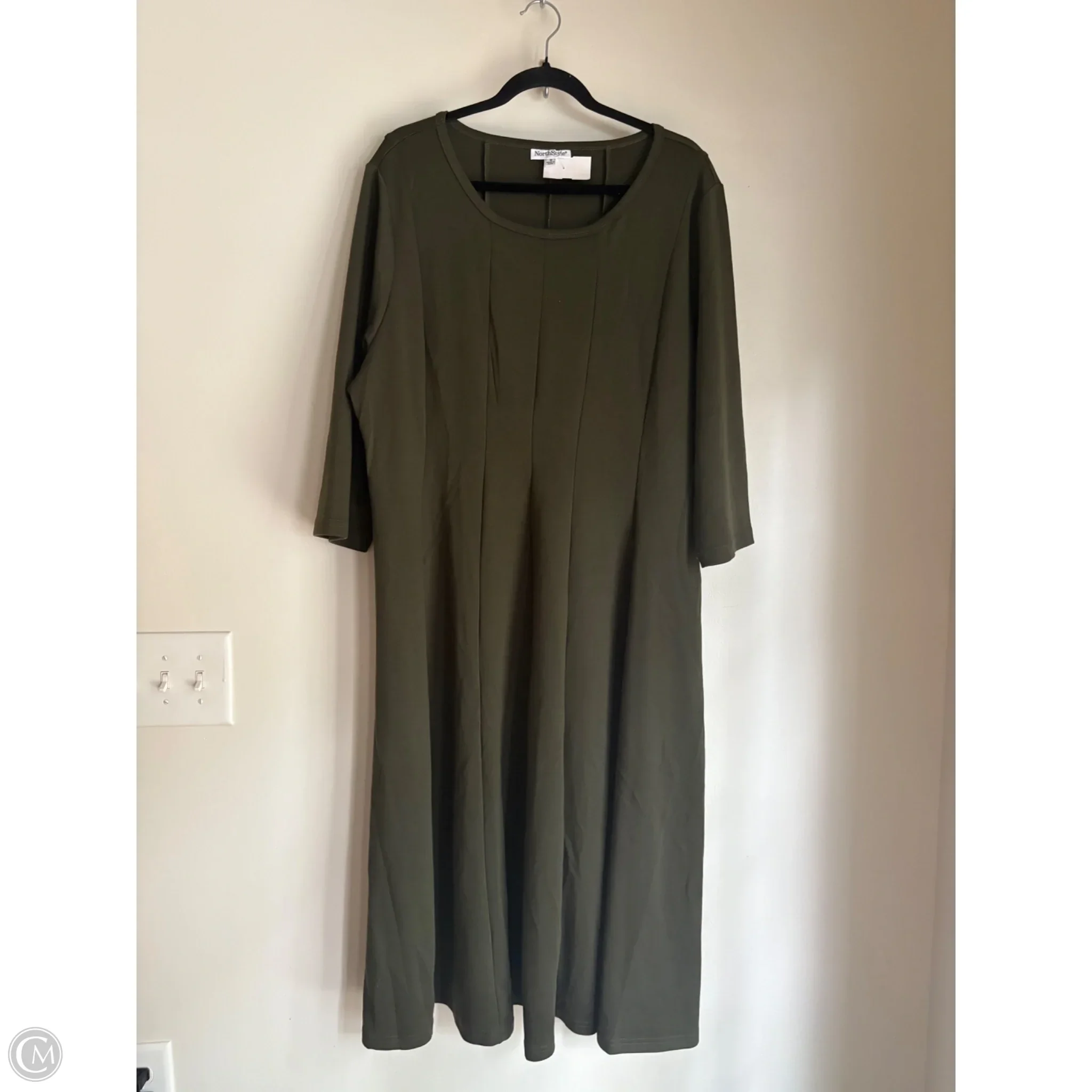 Dress Work By Northstyle In Green, Size: 1x - Image 1
