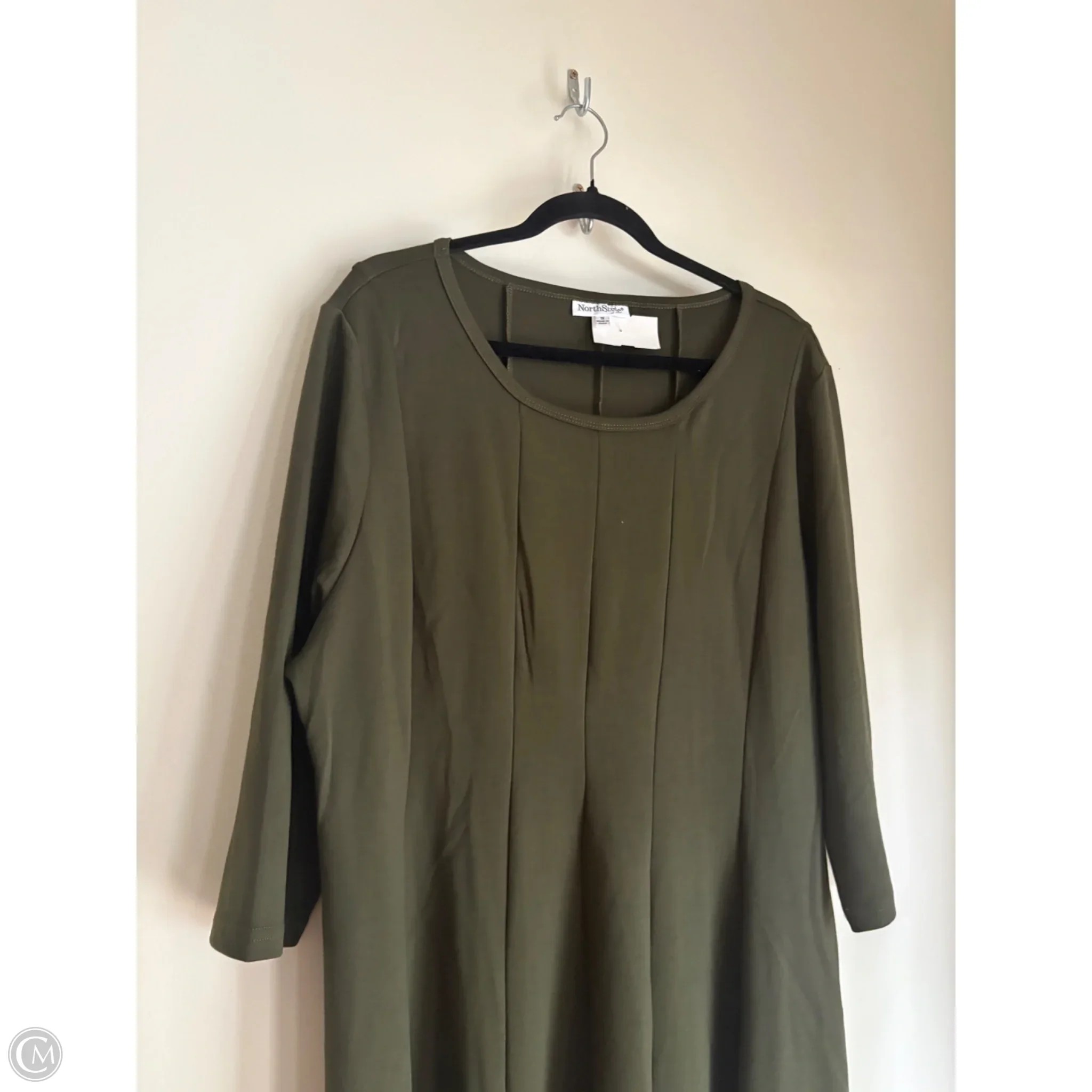 Dress Work By Northstyle In Green, Size: 1x - Image 3