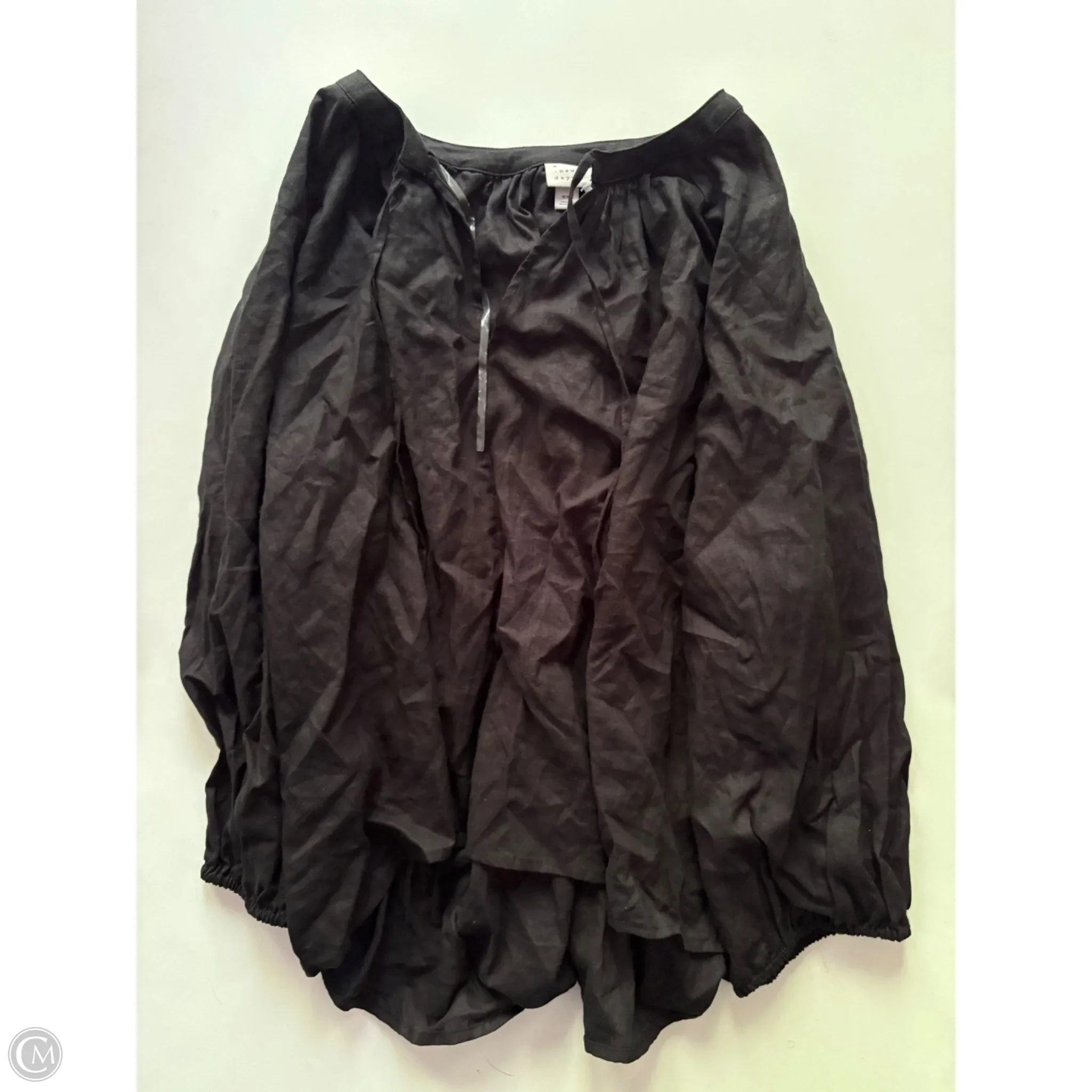 Top Long Sleeve By A New Day In Black, Size: 2x - Image 1