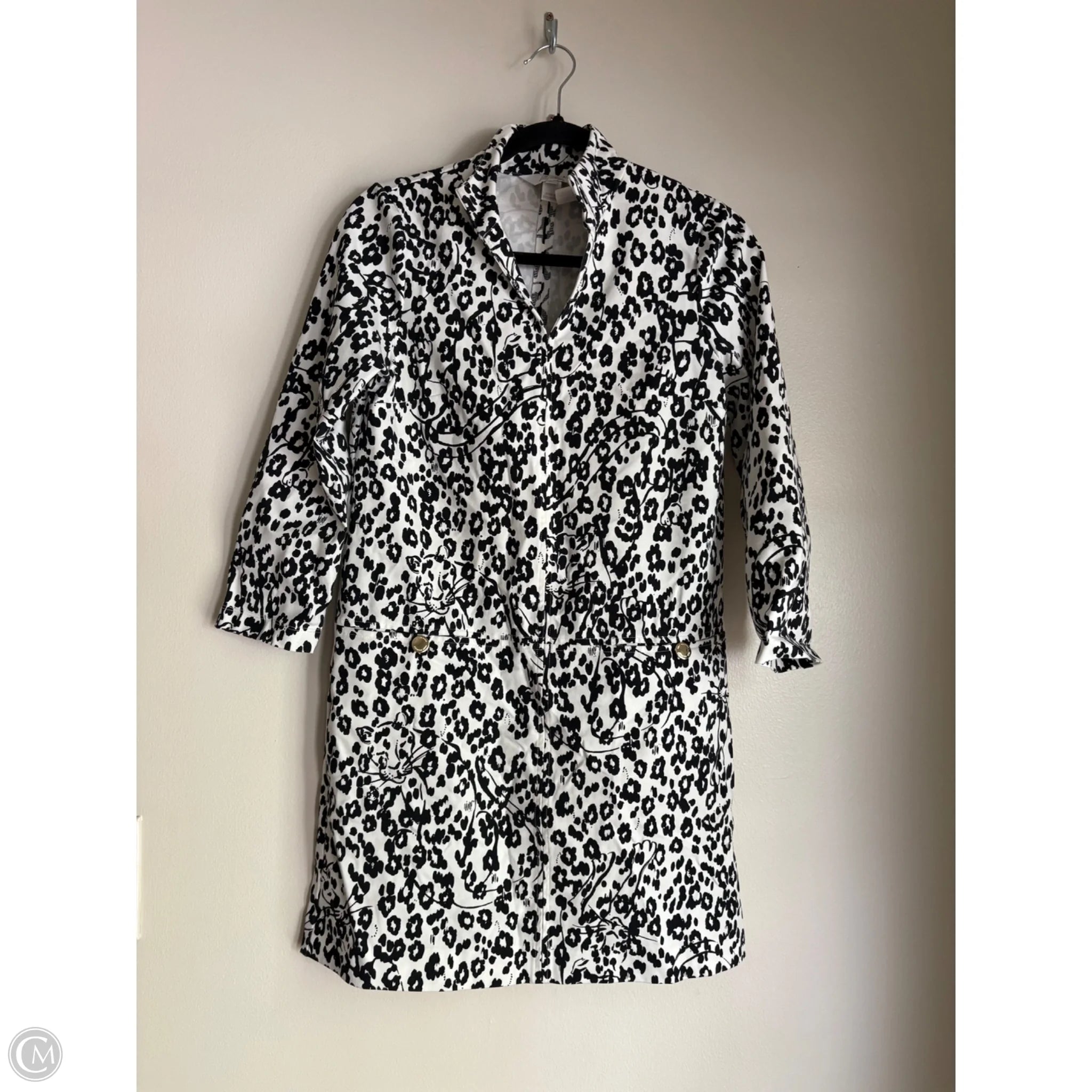 Dress Designer By Lilly Pulitzer In Black & White, Size: Xs - Image 1