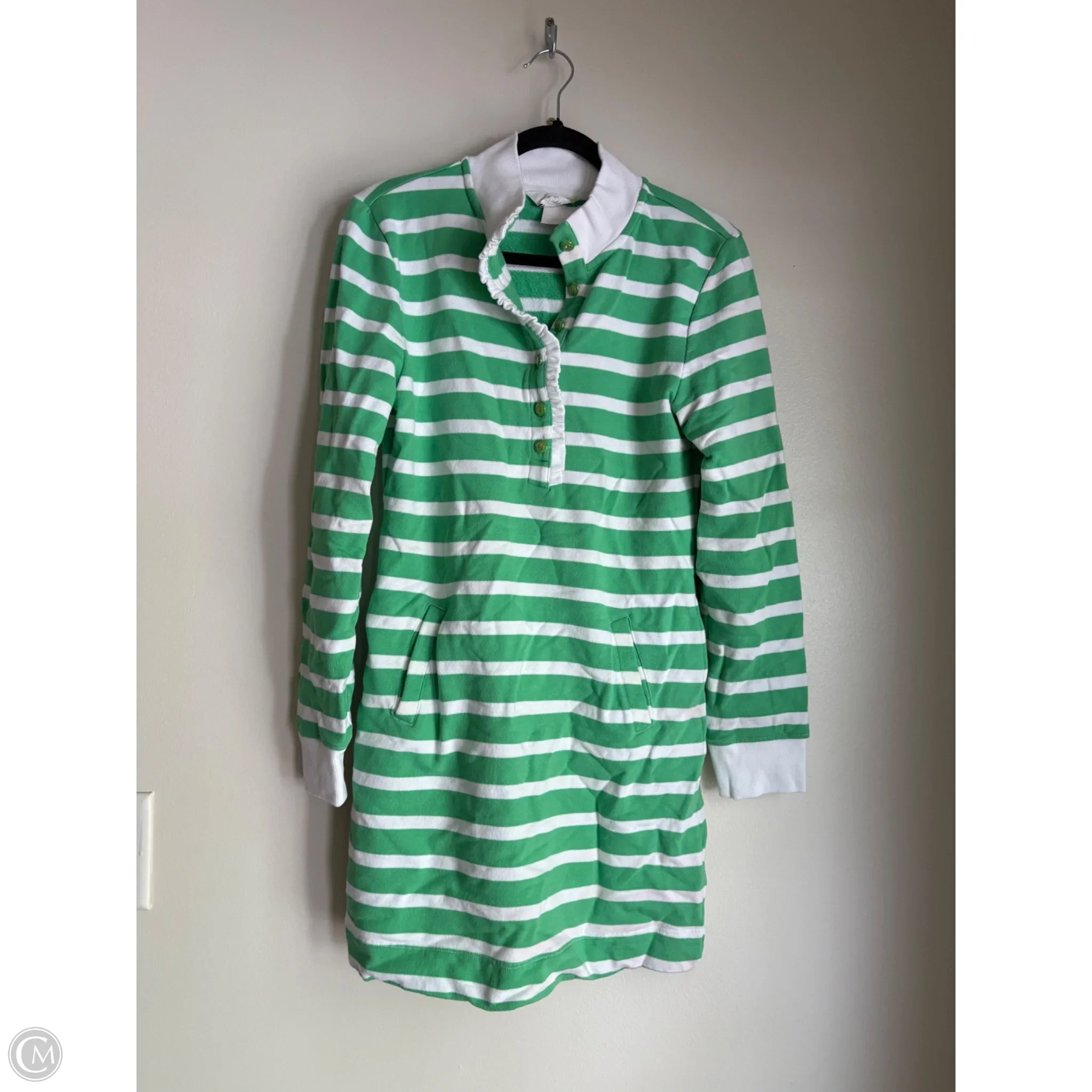 Dress Designer By Lilly Pulitzer In Striped Pattern, Size: S - Image 1