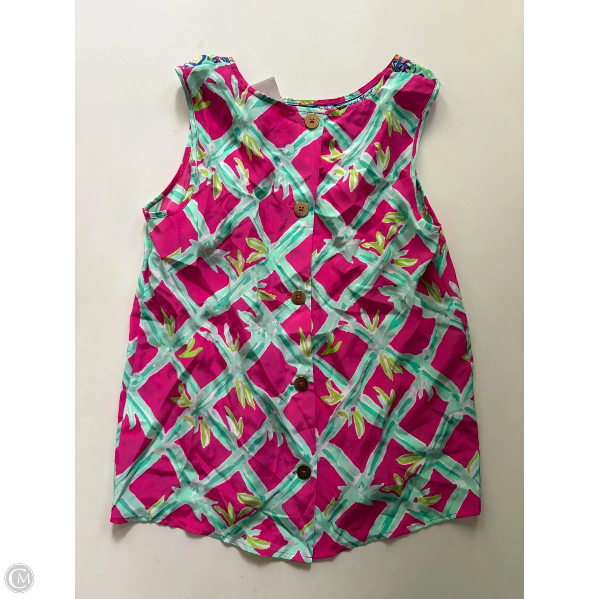 Blouse Sleeveless By Lilly Pulitzer In Pink, Size: Xs - Image 2