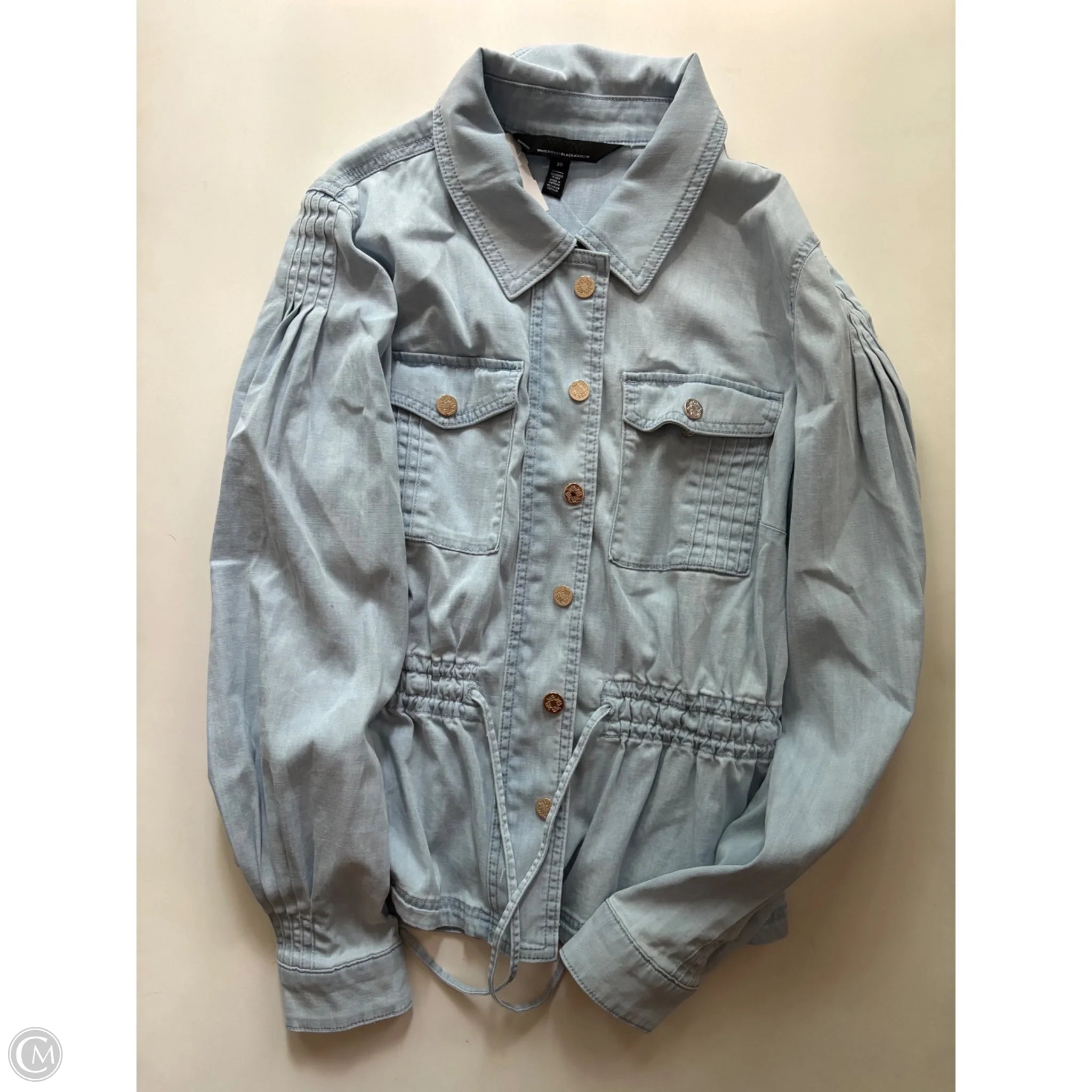 Jacket Denim By White House Black Market In Blue, Size: M - Image 1