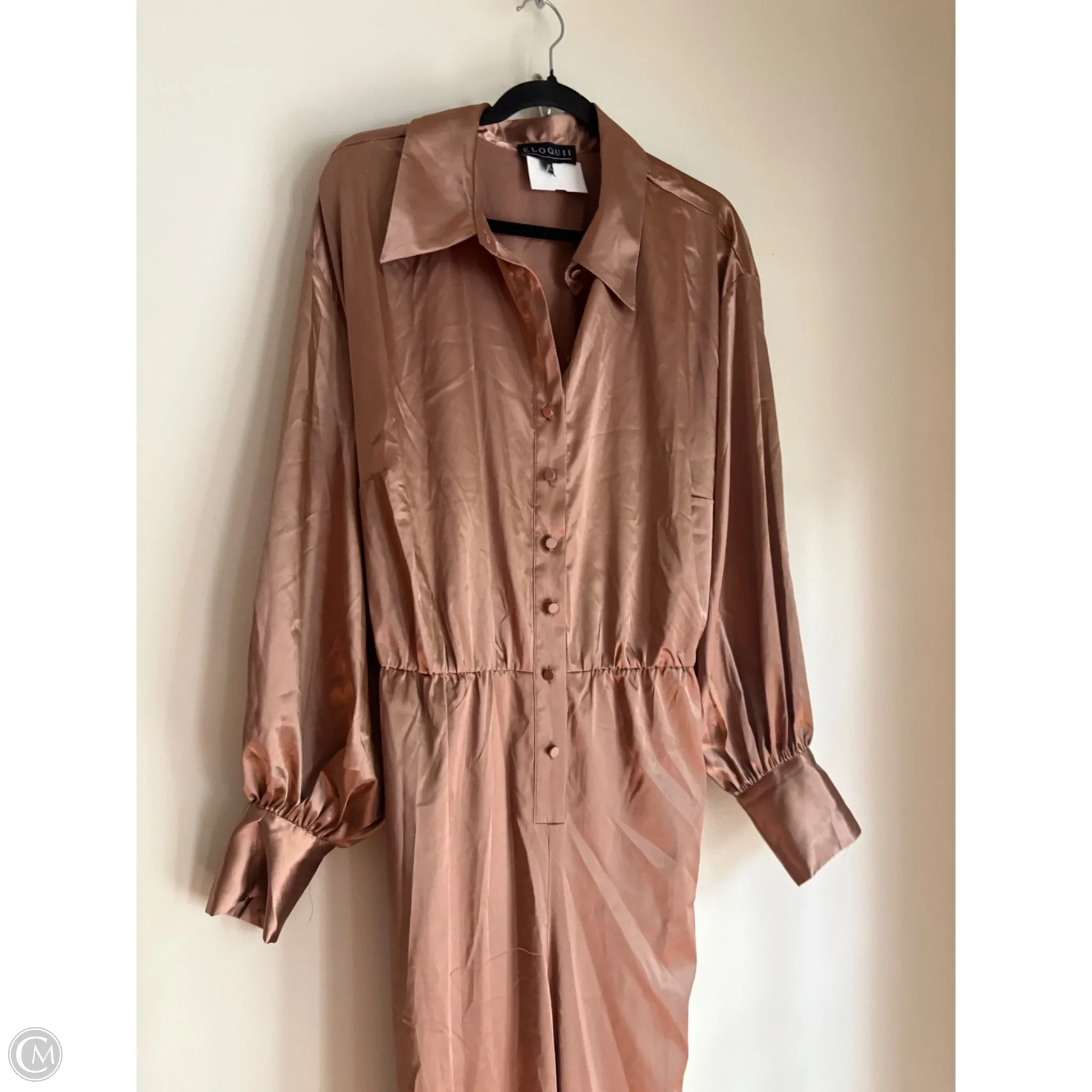 Jumpsuit By Eloquii In Brown, Size: 1x - Image 3