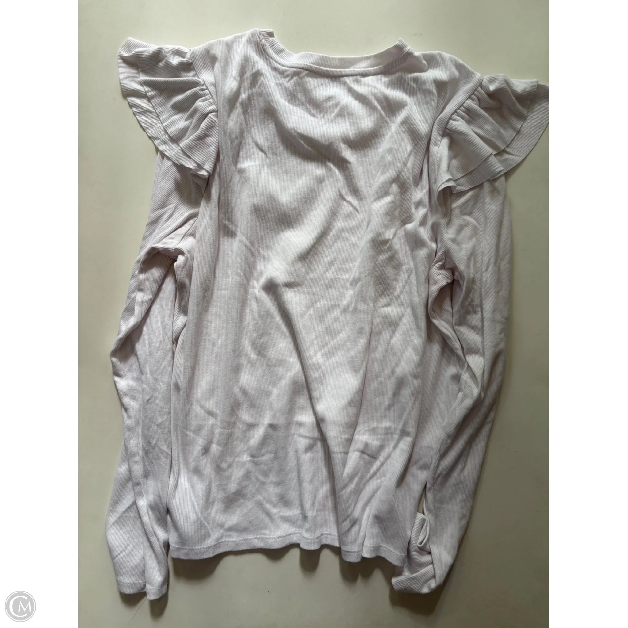 Top Long Sleeve By Gap In White, Size: 2x - Image 2
