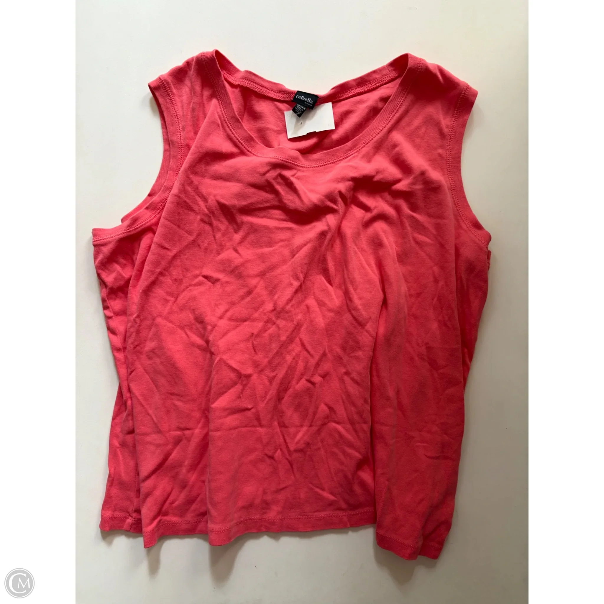 Tank Top By Rafaella In Orange, Size: 3x - Image 1