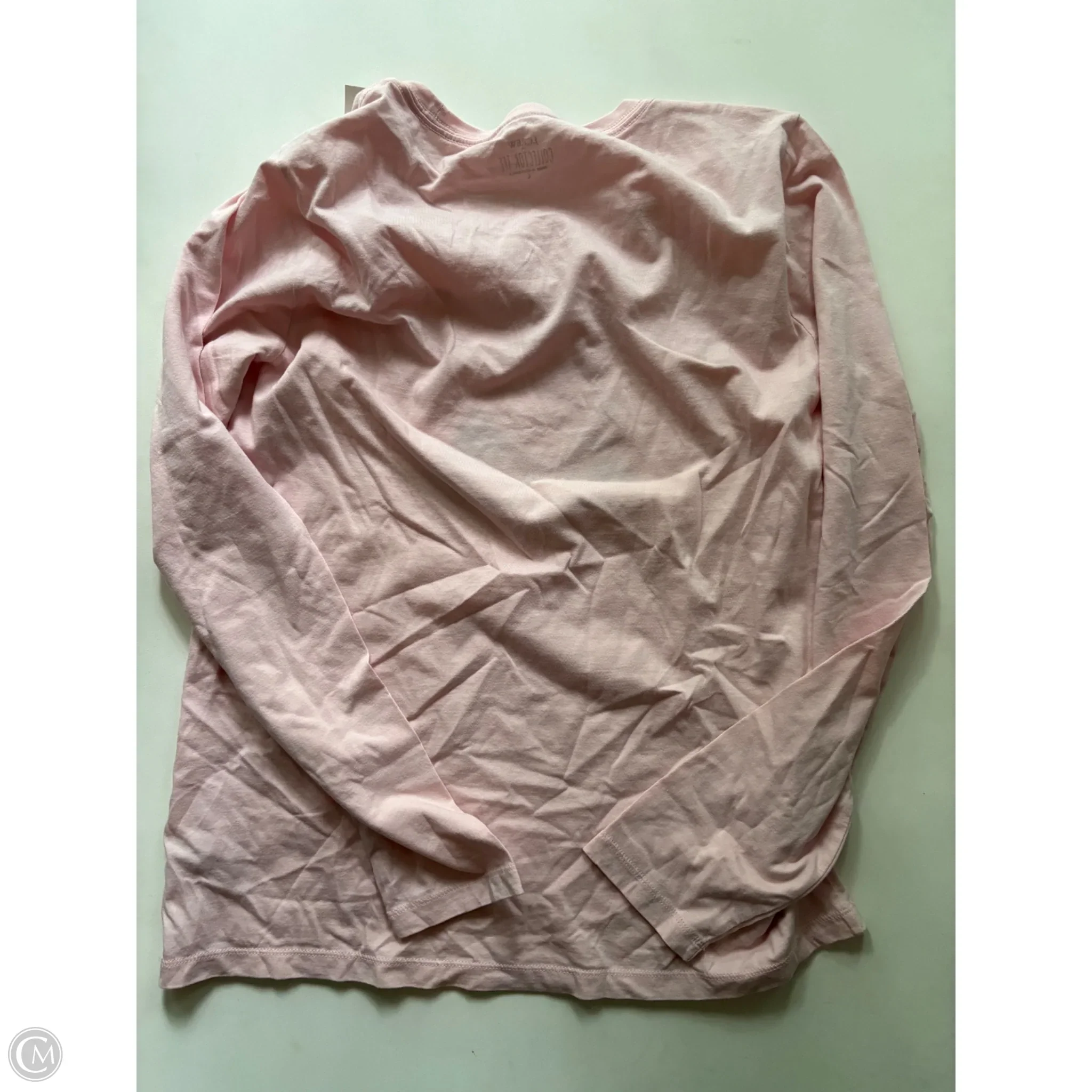 Top Long Sleeve By J. Crew In Pink, Size: L - Image 2