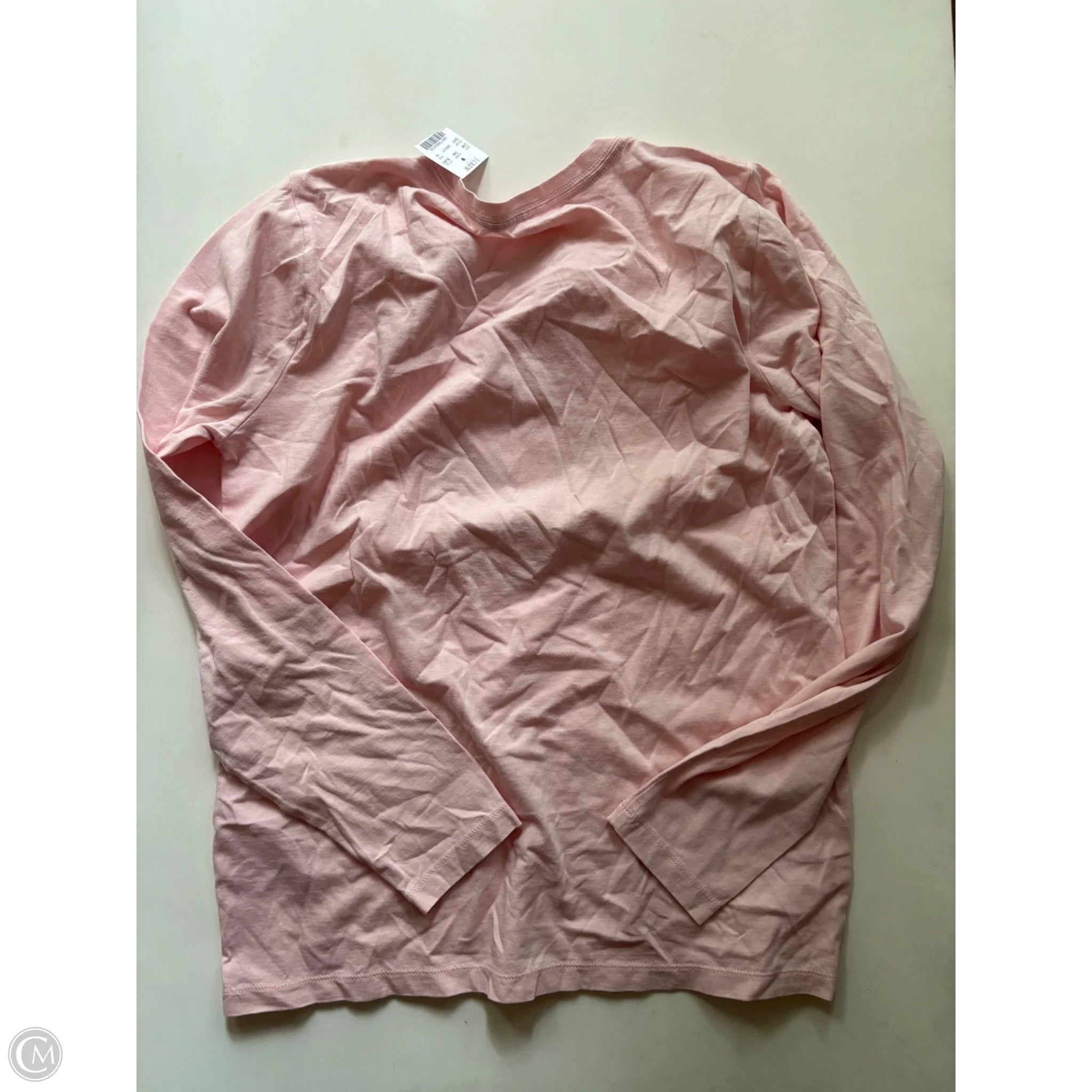 Top Long Sleeve By J. Crew In Pink, Size: M - Image 2
