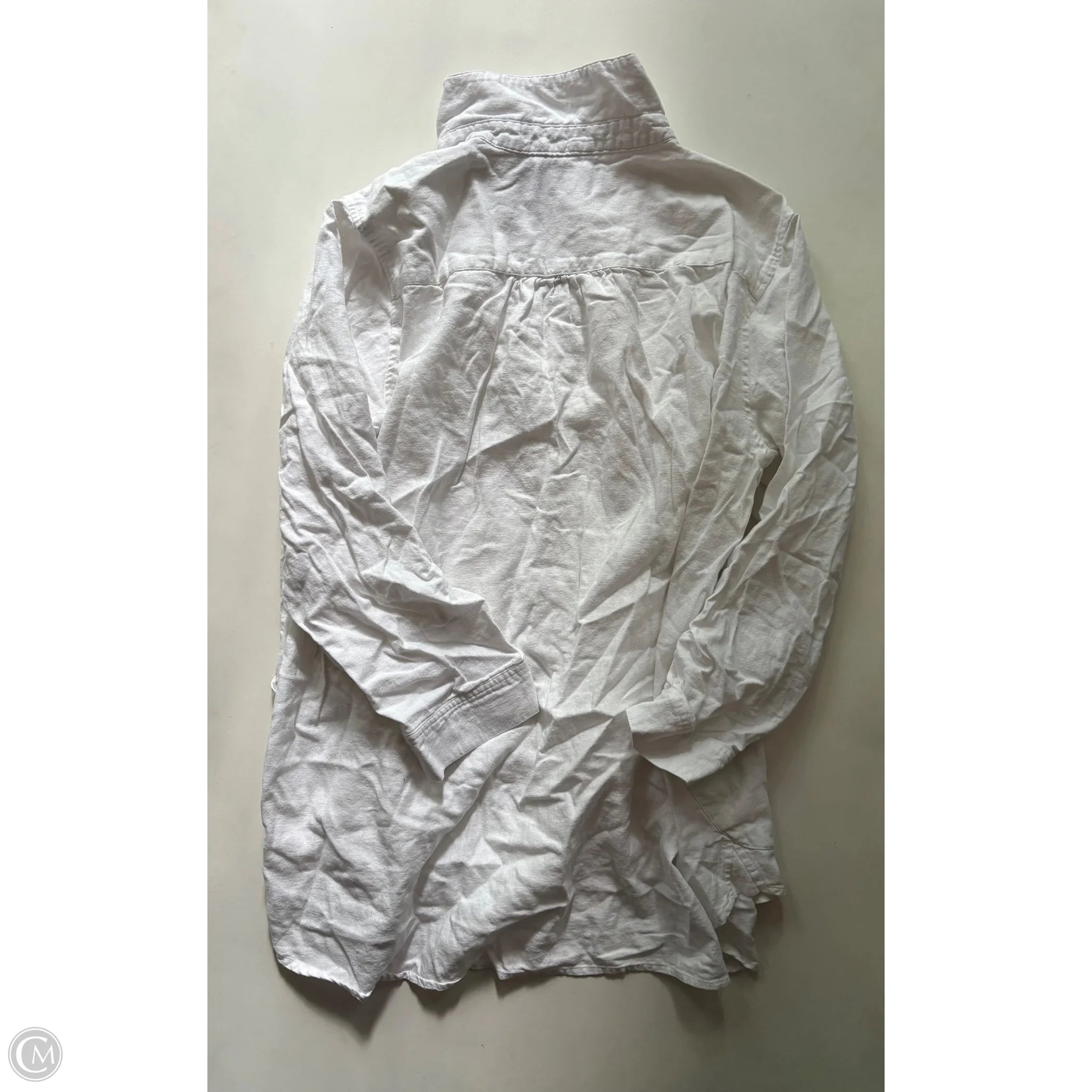 Top Long Sleeve By Jones And Co In White, Size: 2x - Image 2
