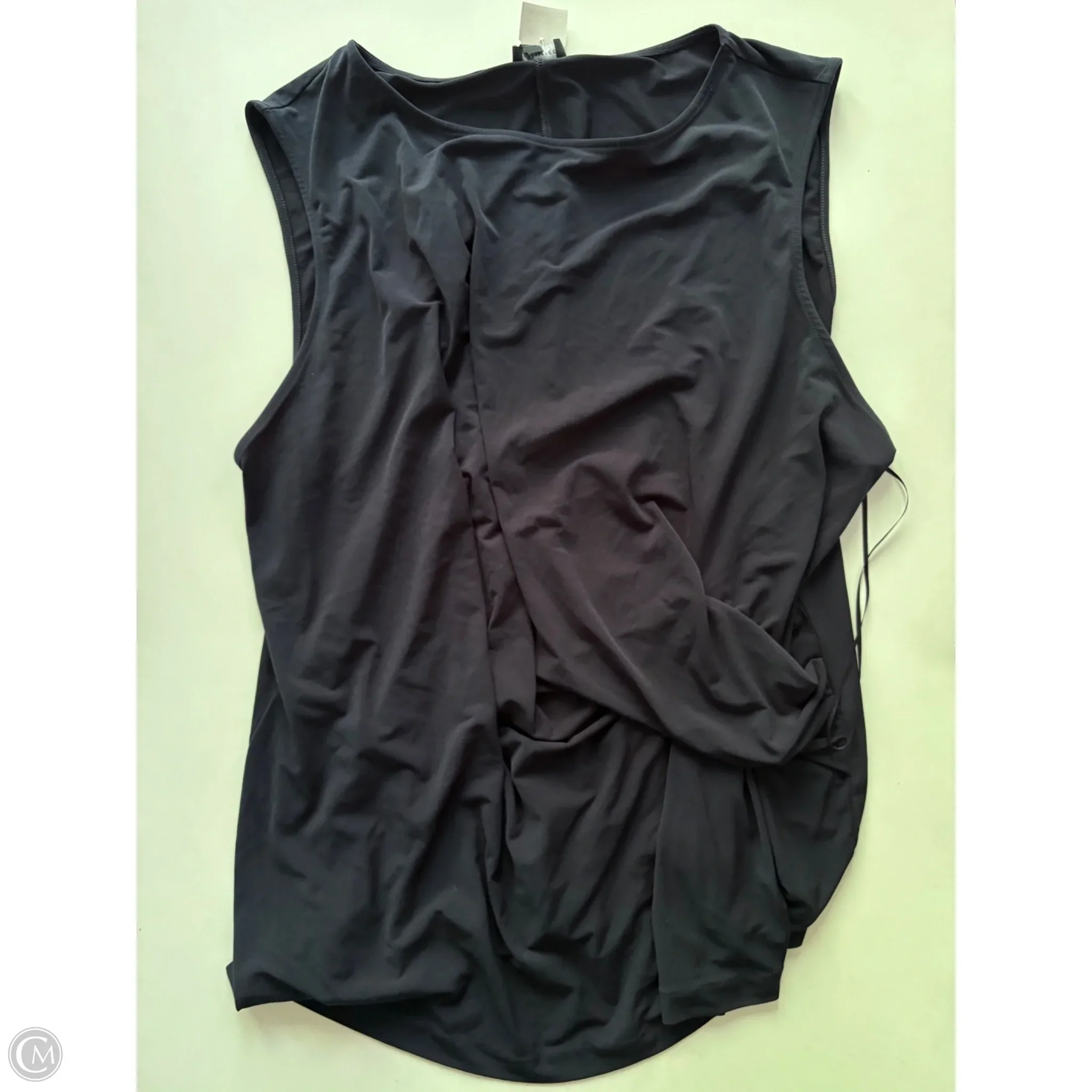 Blouse Sleeveless By Limited In Navy, Size: 3x - Image 1