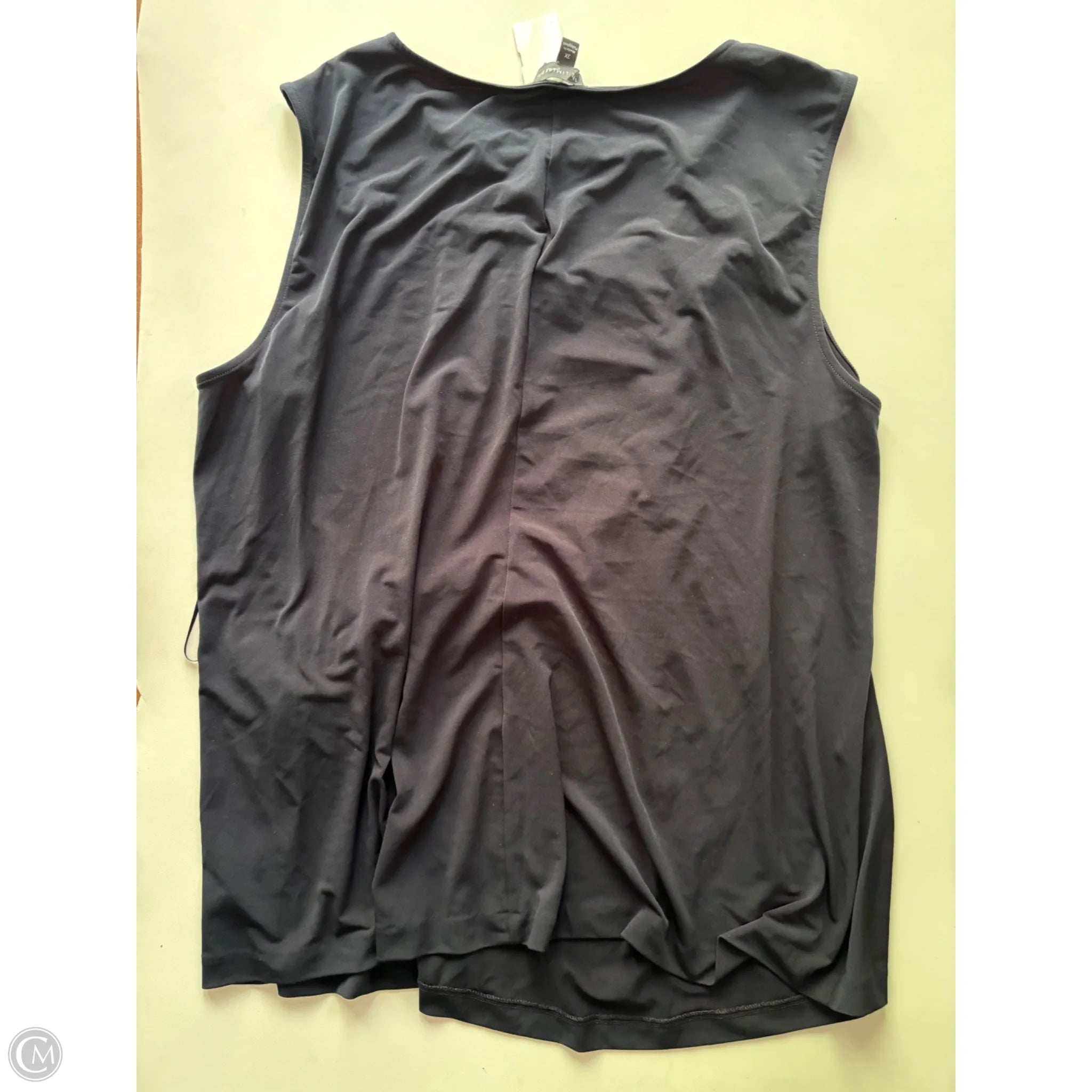 Blouse Sleeveless By Limited In Navy, Size: 3x - Image 2