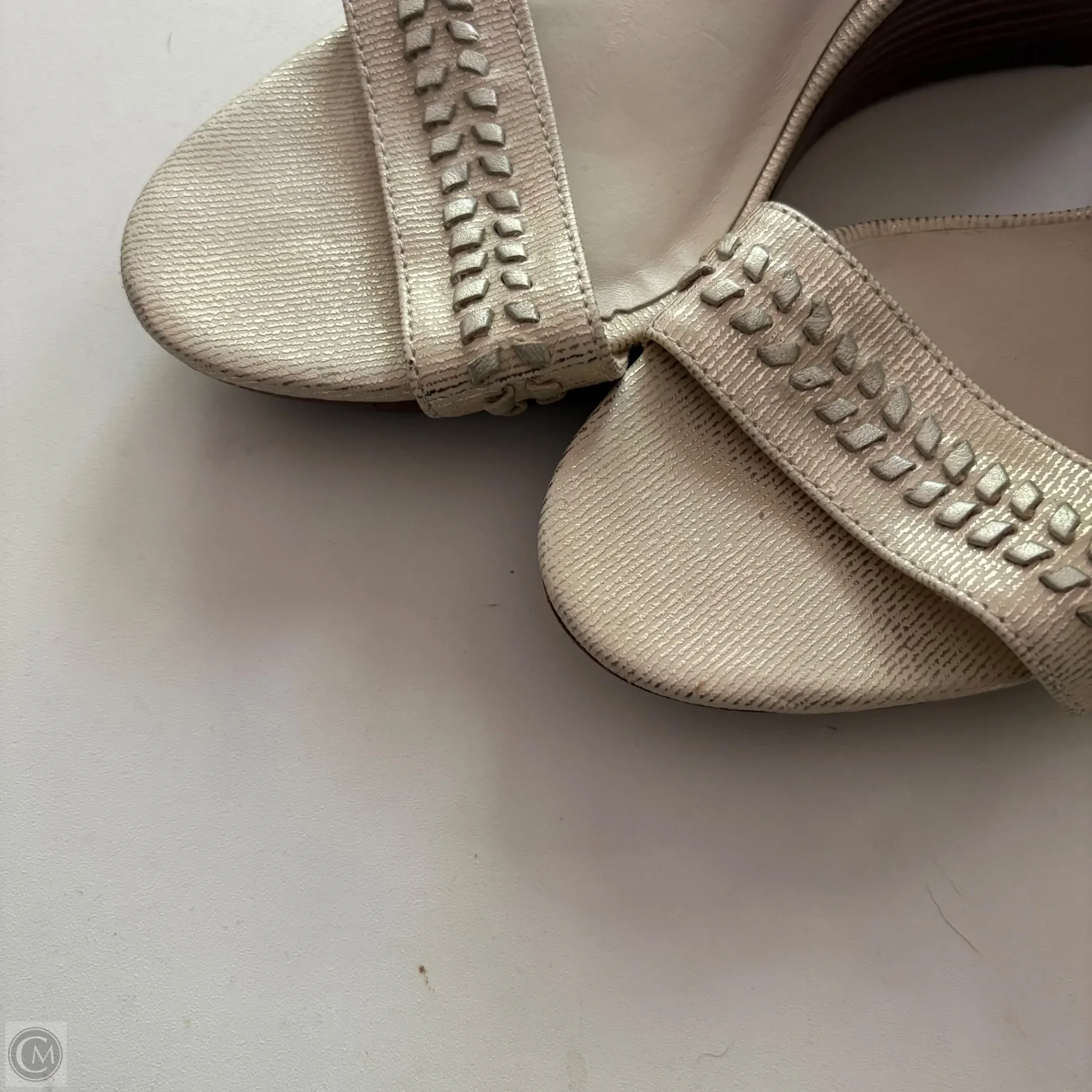 Shoes Heels Block By Jack Rogers In Gold, Size: 8.5 - Image 3