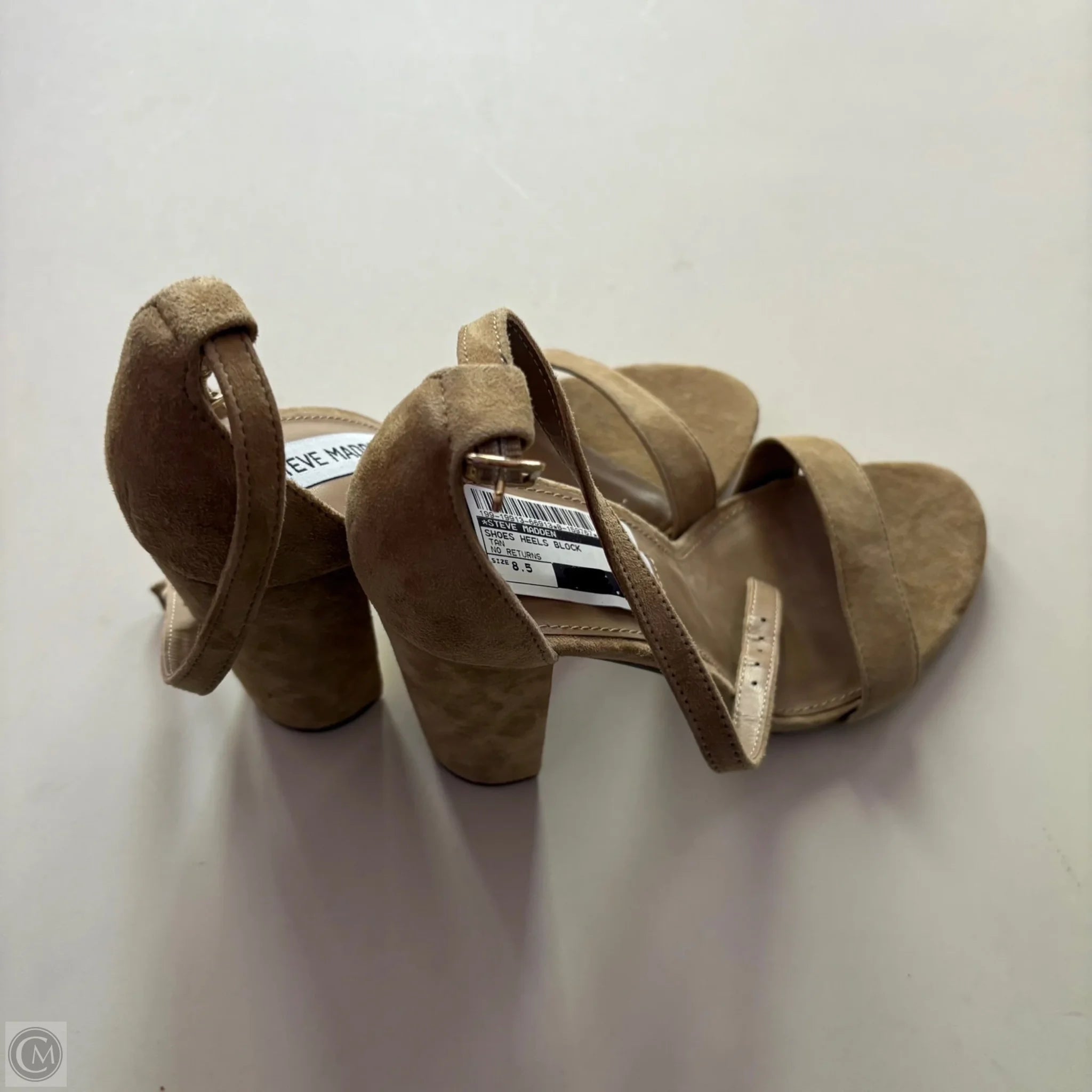 Shoes Heels Block By Steve Madden In Tan, Size: 8.5 - Image 2