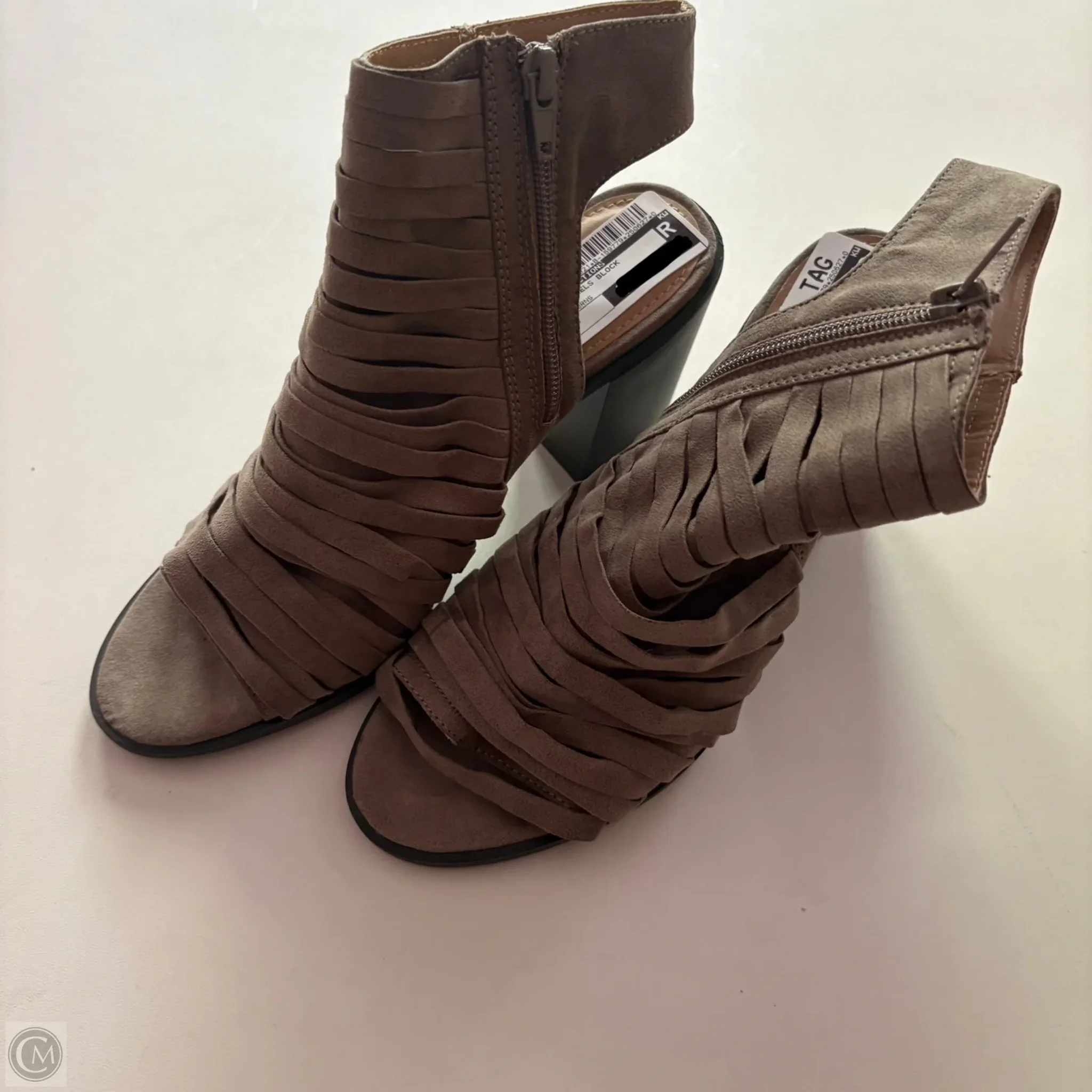Shoes Heels Block By New Directions In Brown, Size: 8