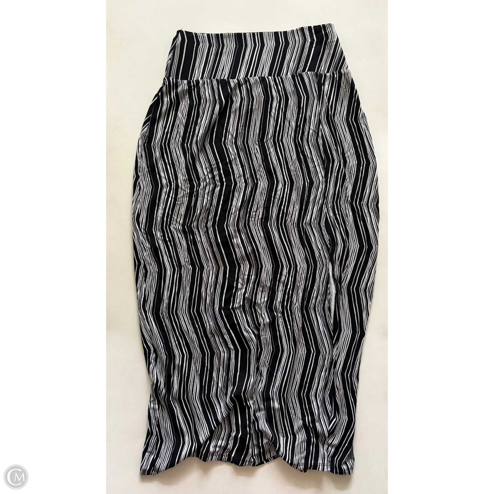 Skirt Maxi By Apt 9 In Striped Pattern, Size: 4 - Image 1
