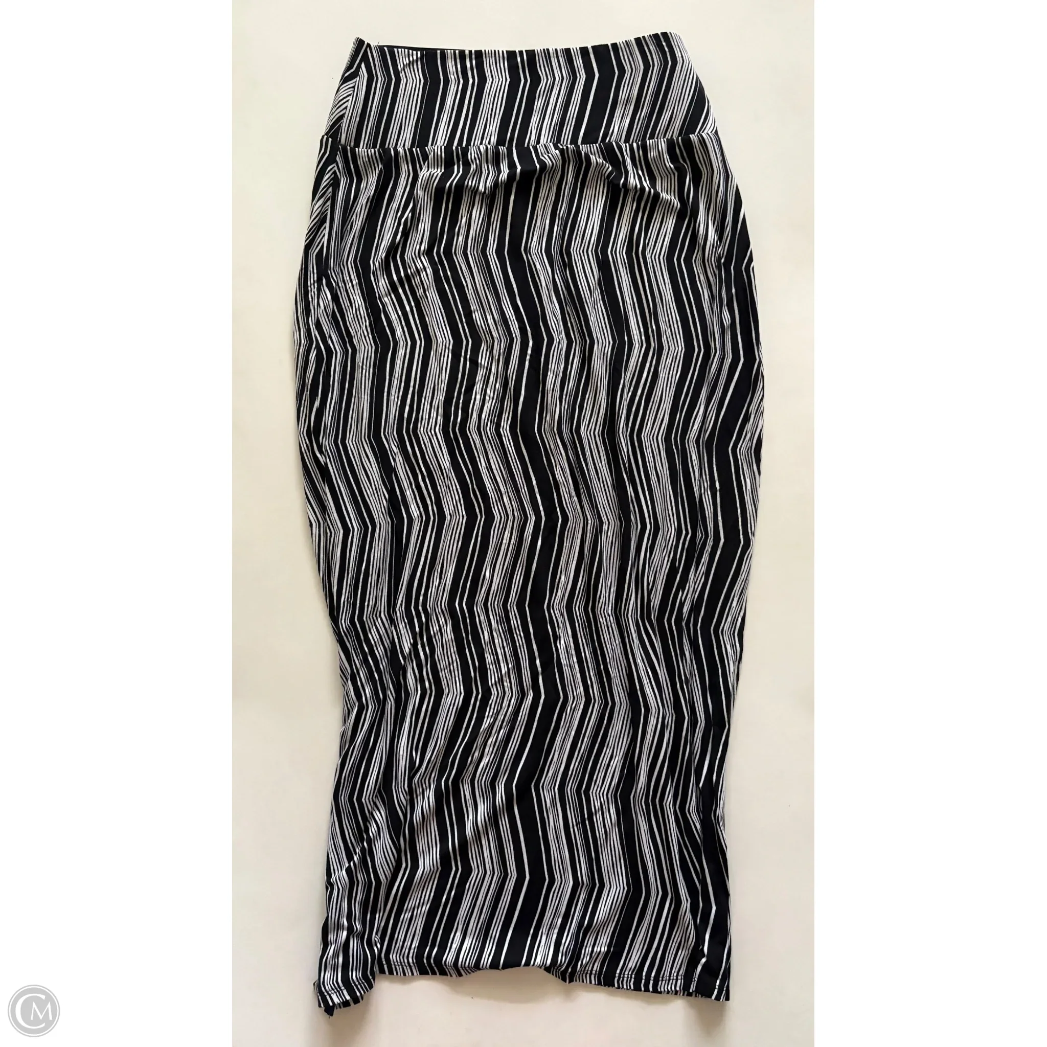 Skirt Maxi By Apt 9 In Striped Pattern, Size: 4 - Image 2
