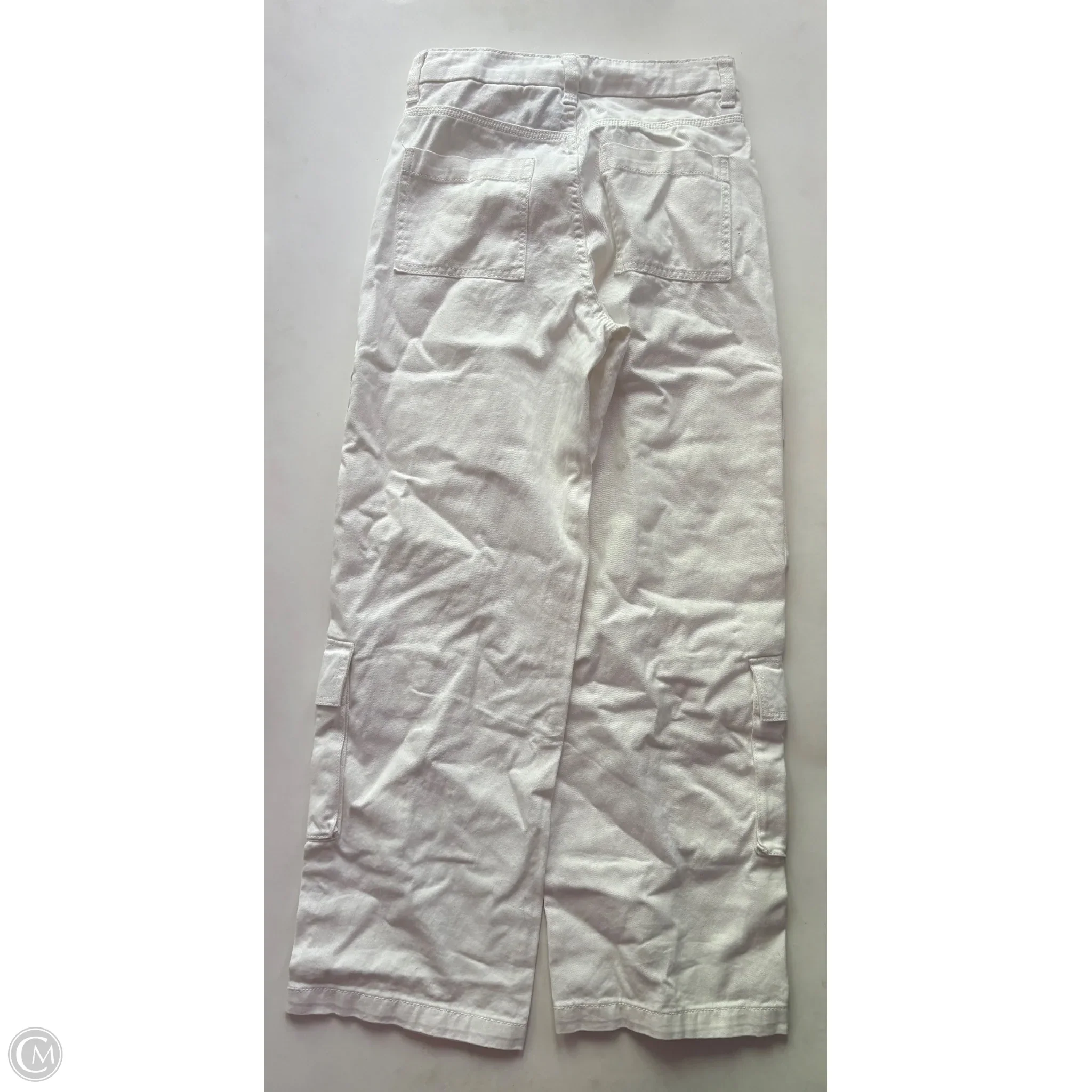 Jeans Wide Leg By Divided In White, Size: 2 - Image 2