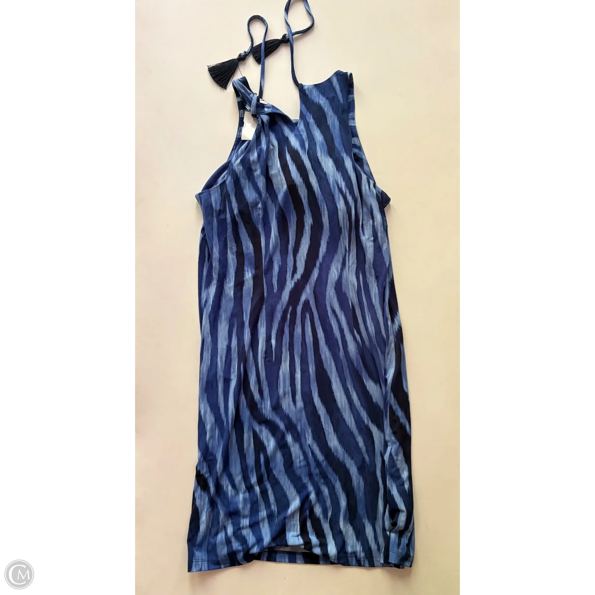 Dress Casual Midi By Tommy Bahama In Blue, Size: S - Image 2