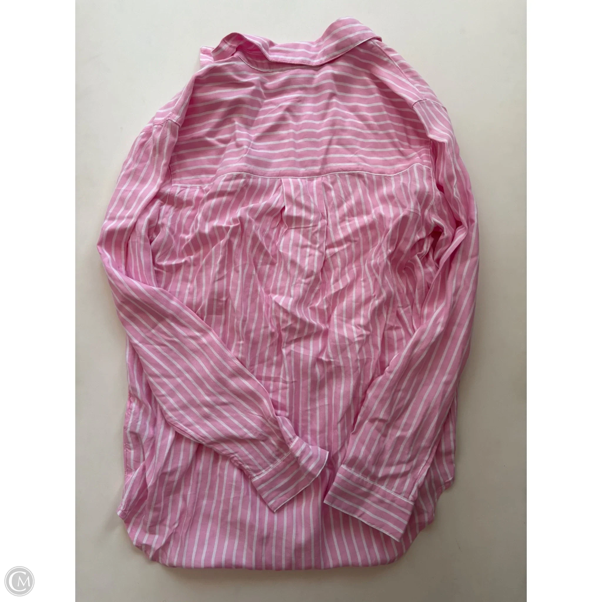 Top Long Sleeve By Beachlunchlounge In Striped Pattern, Size: Xs - Image 2
