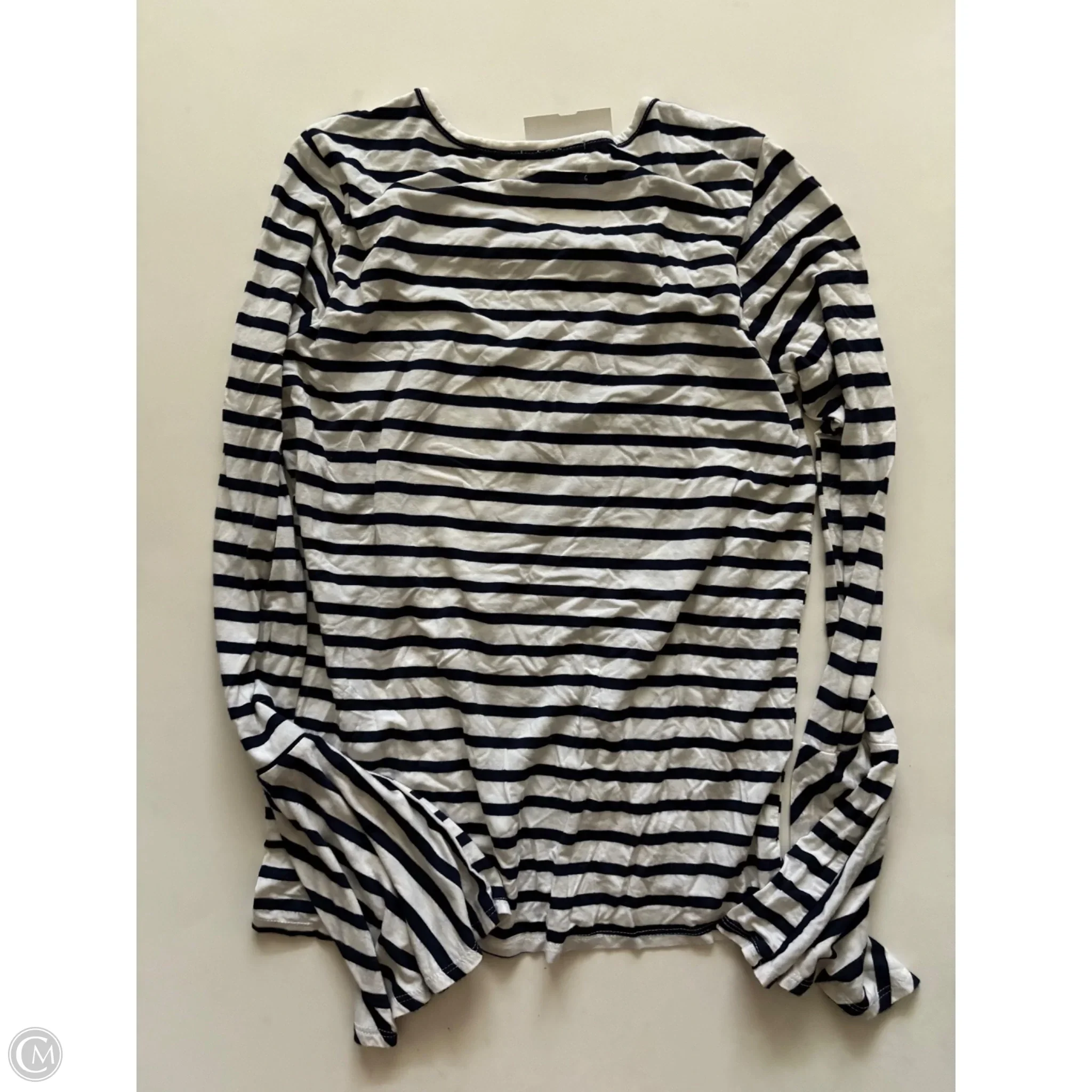 Top Long Sleeve By Vestique In Striped Pattern, Size: S - Image 2