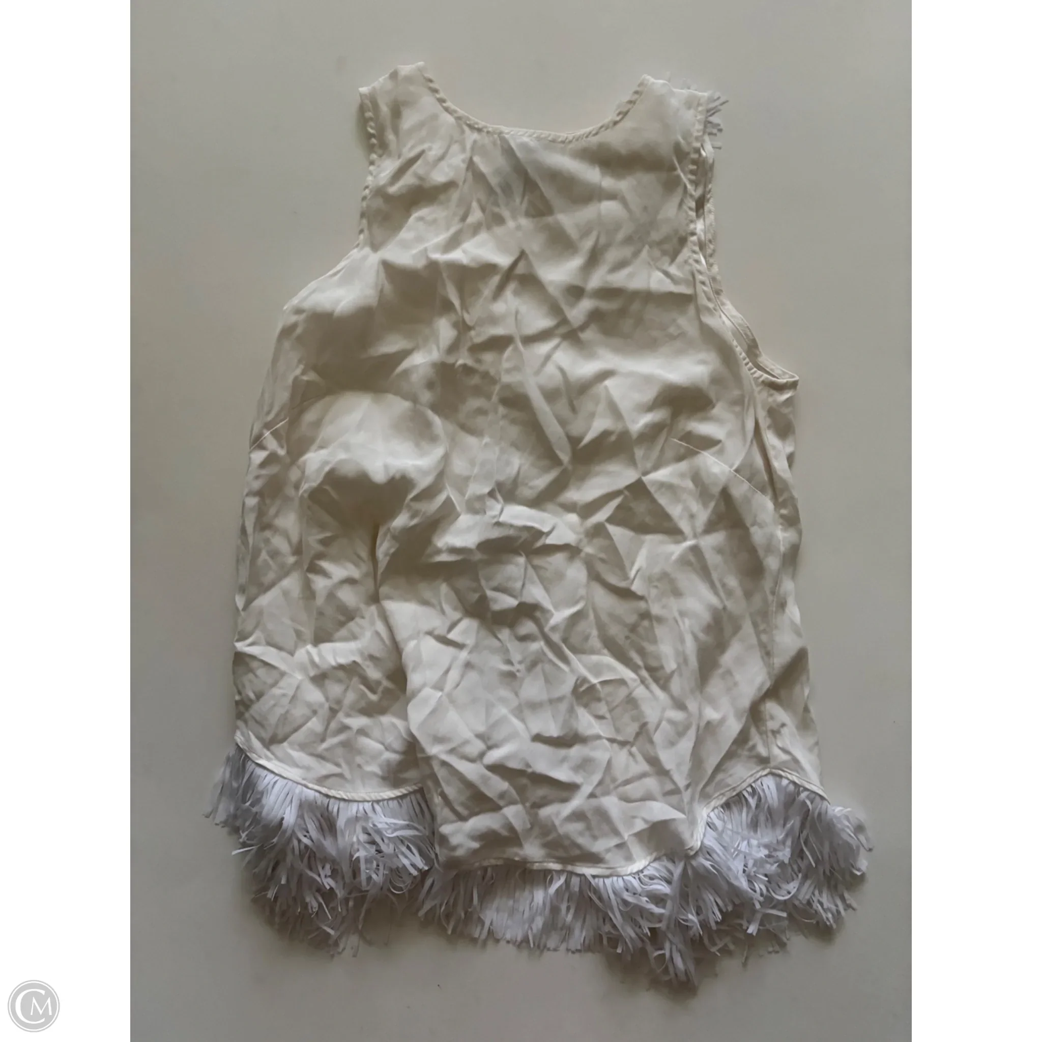 Top Sleeveless By Marie Oliver In Cream, Size: Xs - Image 1
