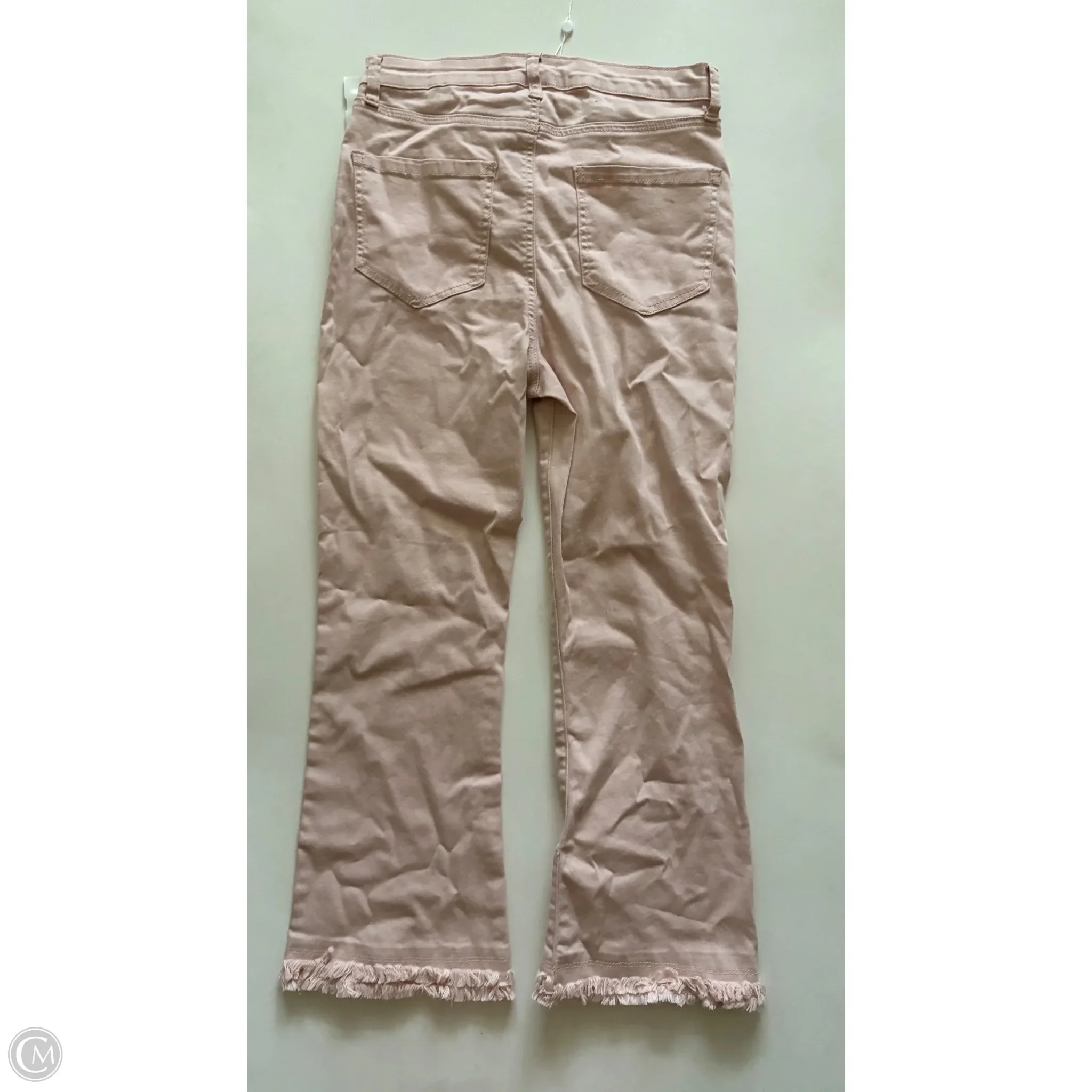 Jeans Wide Leg By Mudpie In Pink, Size: 8 - Image 2