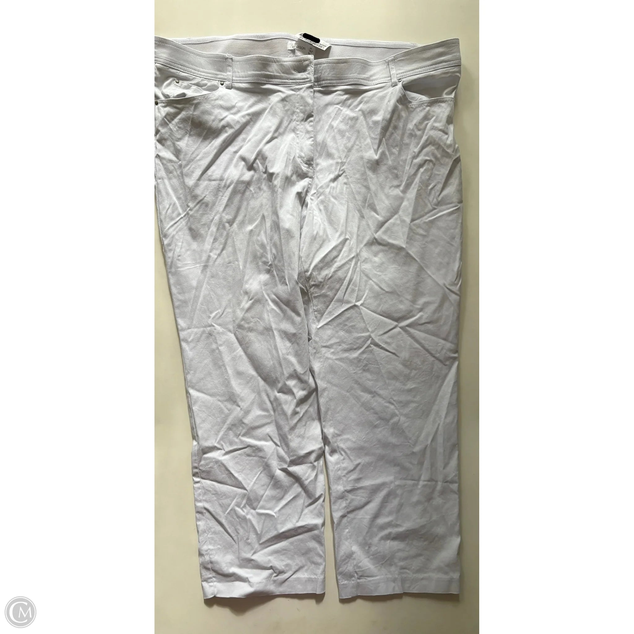 Pants Chinos & Khakis By 89th And Madison In White, Size: 22 - Image 1