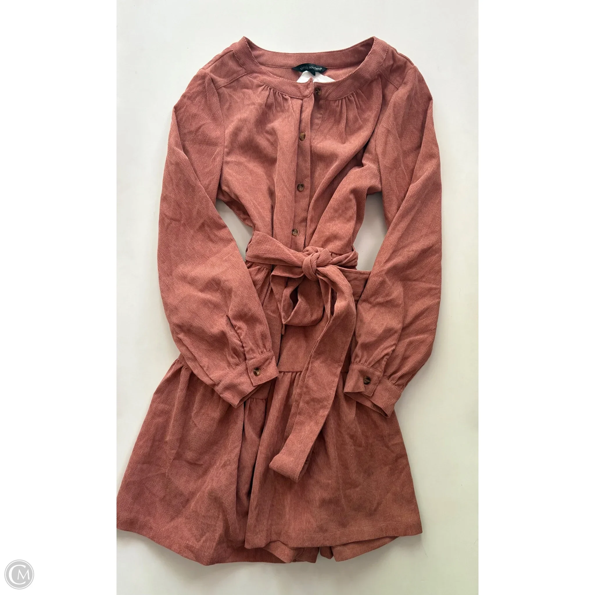 Dress Work By Simply Southern In Brown, Size: S - Image 1