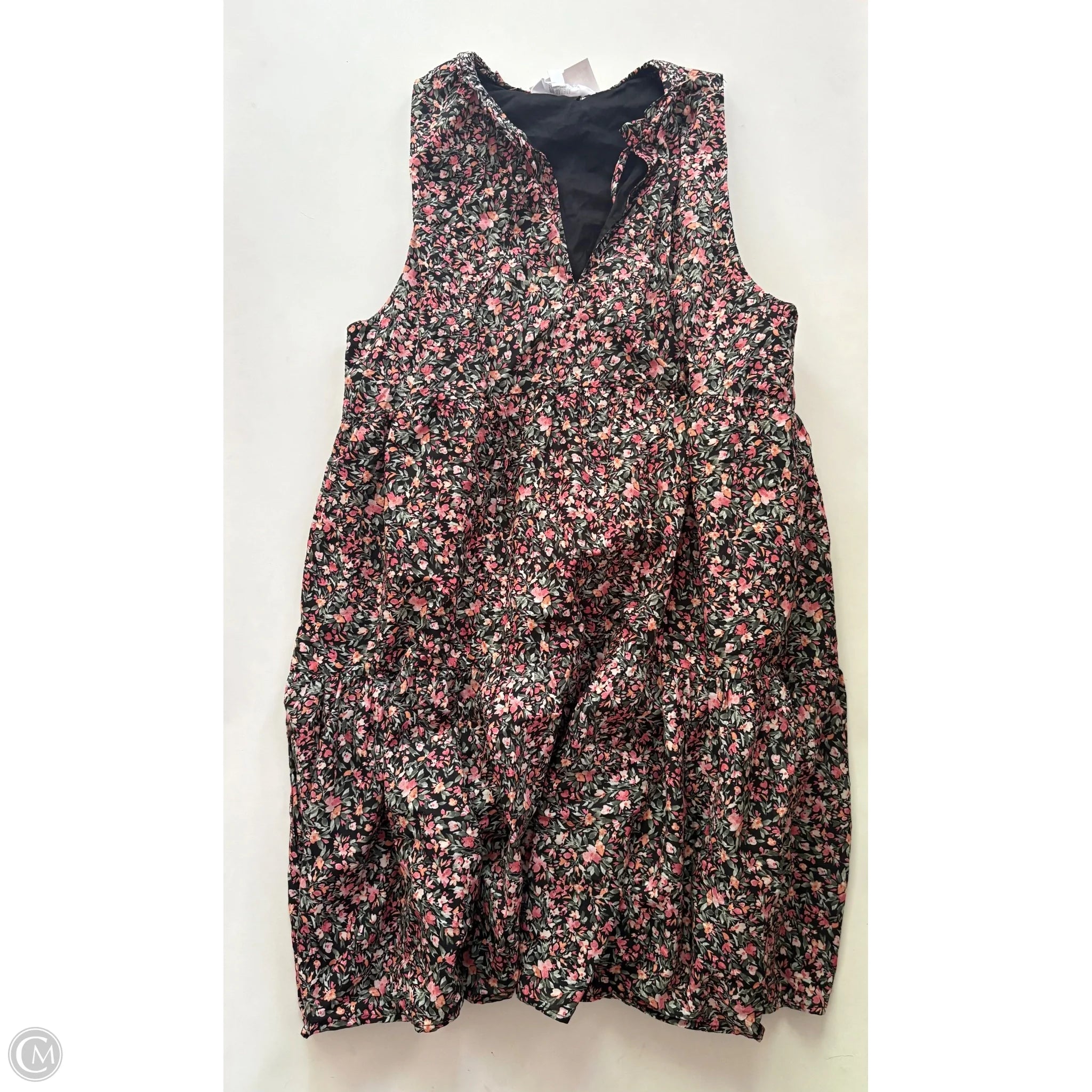 Dress Casual Midi By Bb Dakota In Floral Print, Size: S - Image 1