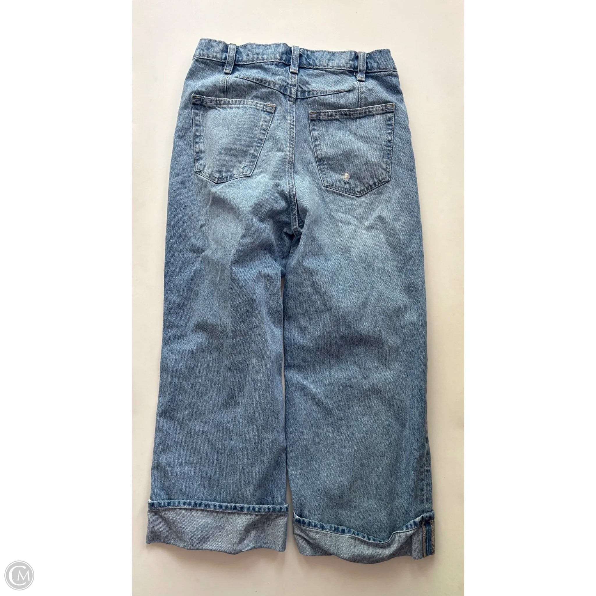 Jeans Cropped By Universal Thread In Blue, Size: 4 - Image 2