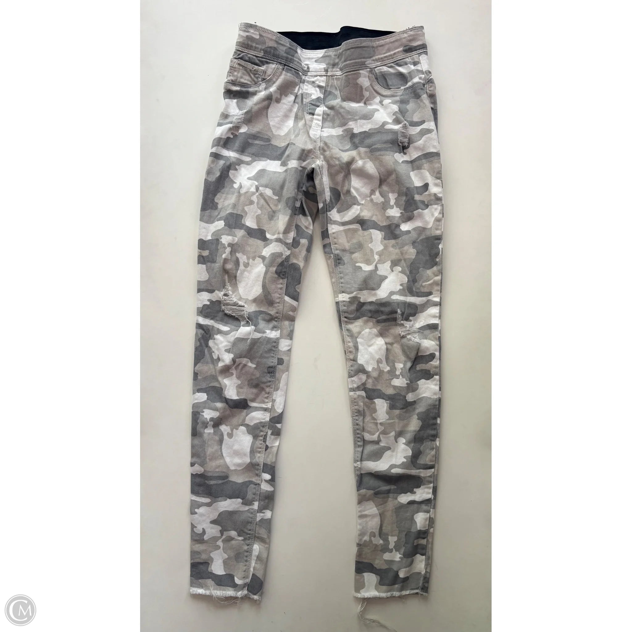 Jeans Straight By Coco And Carmen In Camouflage Print, Size: 4 - Image 1