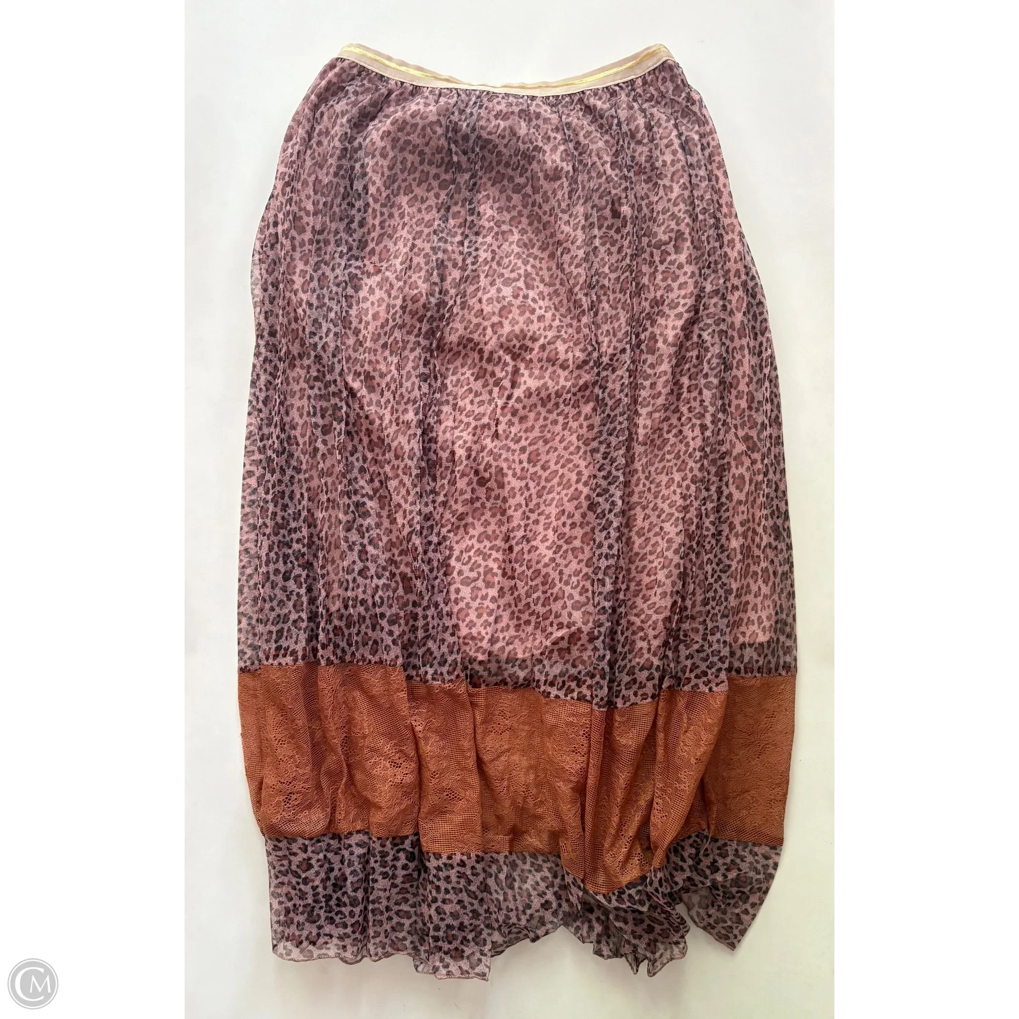 Skirt Maxi By Mystree In Animal Print, Size: 4 - Image 1