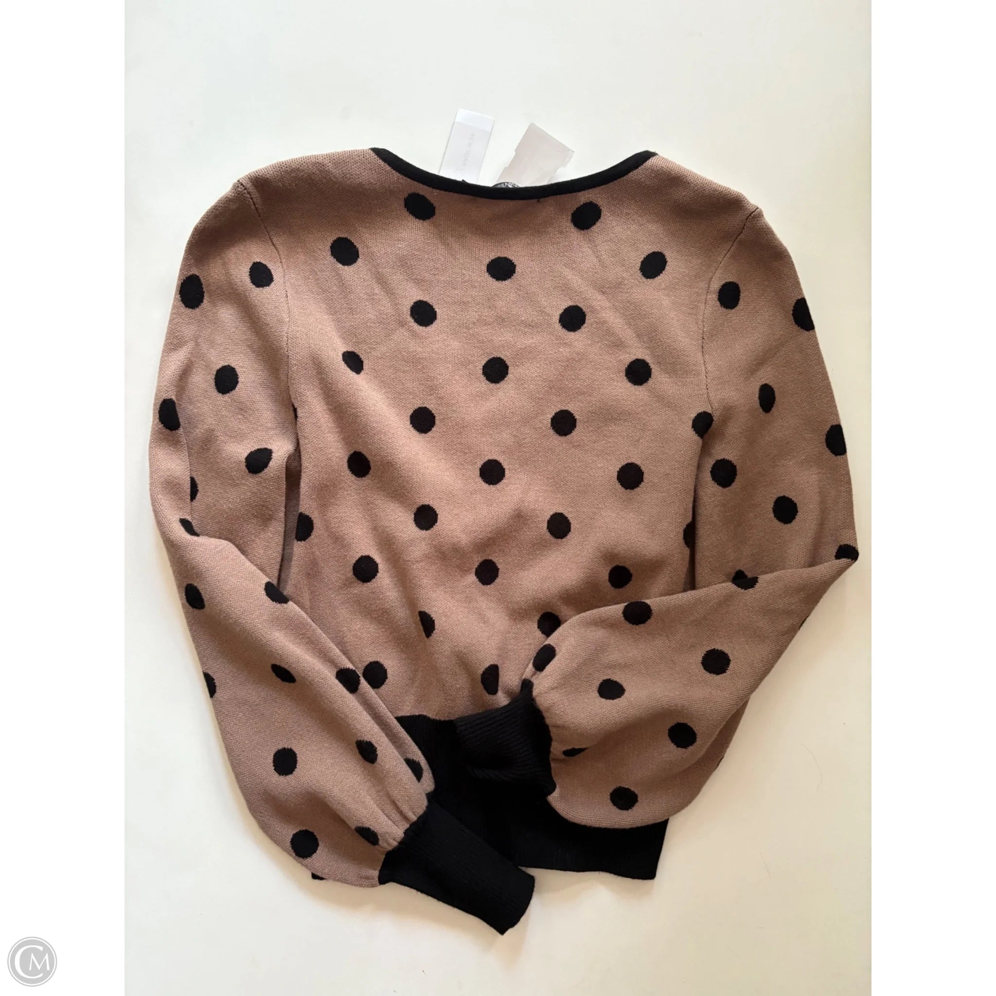 Sweater By New York And Co In Polkadot Pattern, Size: Xs - Image 2