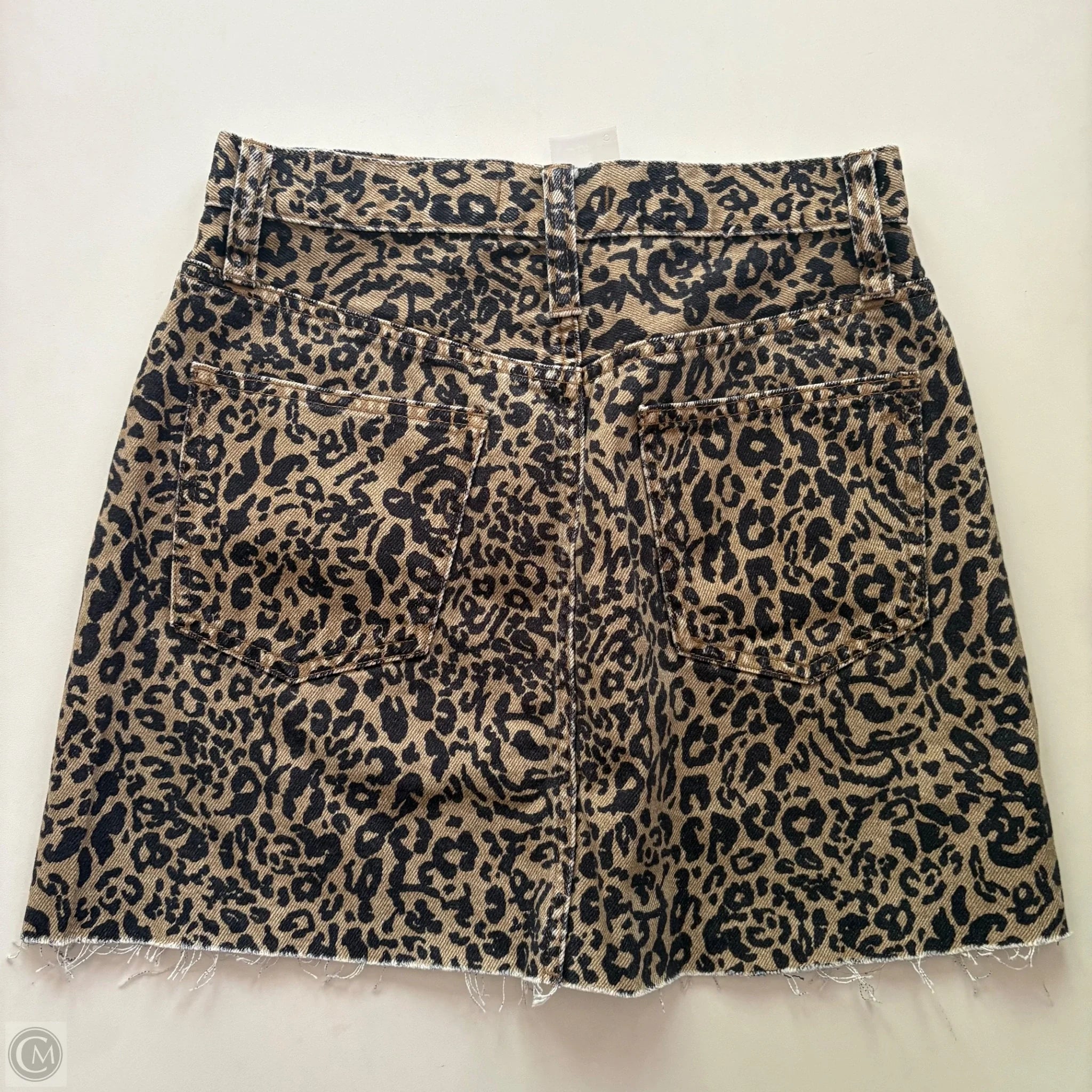 Skirt Mini & Short By Madewell In Animal Print, Size: 4 - Image 2