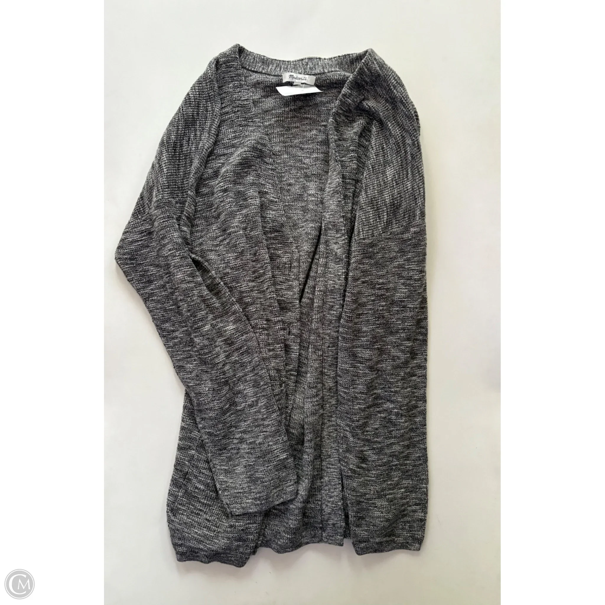 Sweater Cardigan By Madewell In Grey, Size: Xl - Image 1