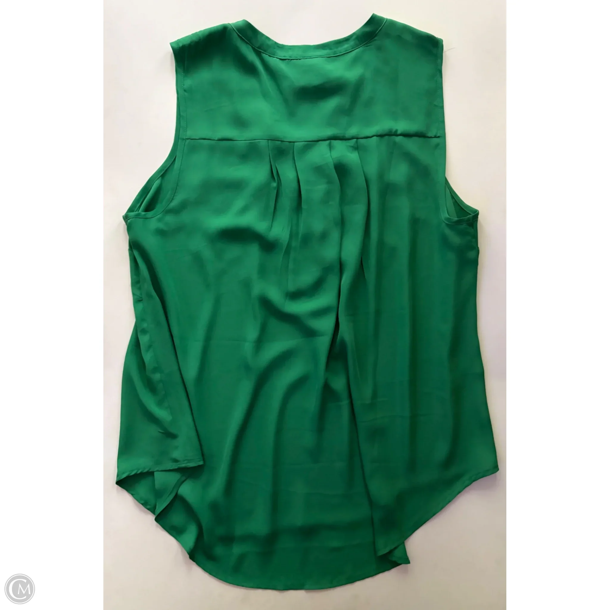 Blouse Sleeveless By Torrid In Green, Size: 2x - Image 2