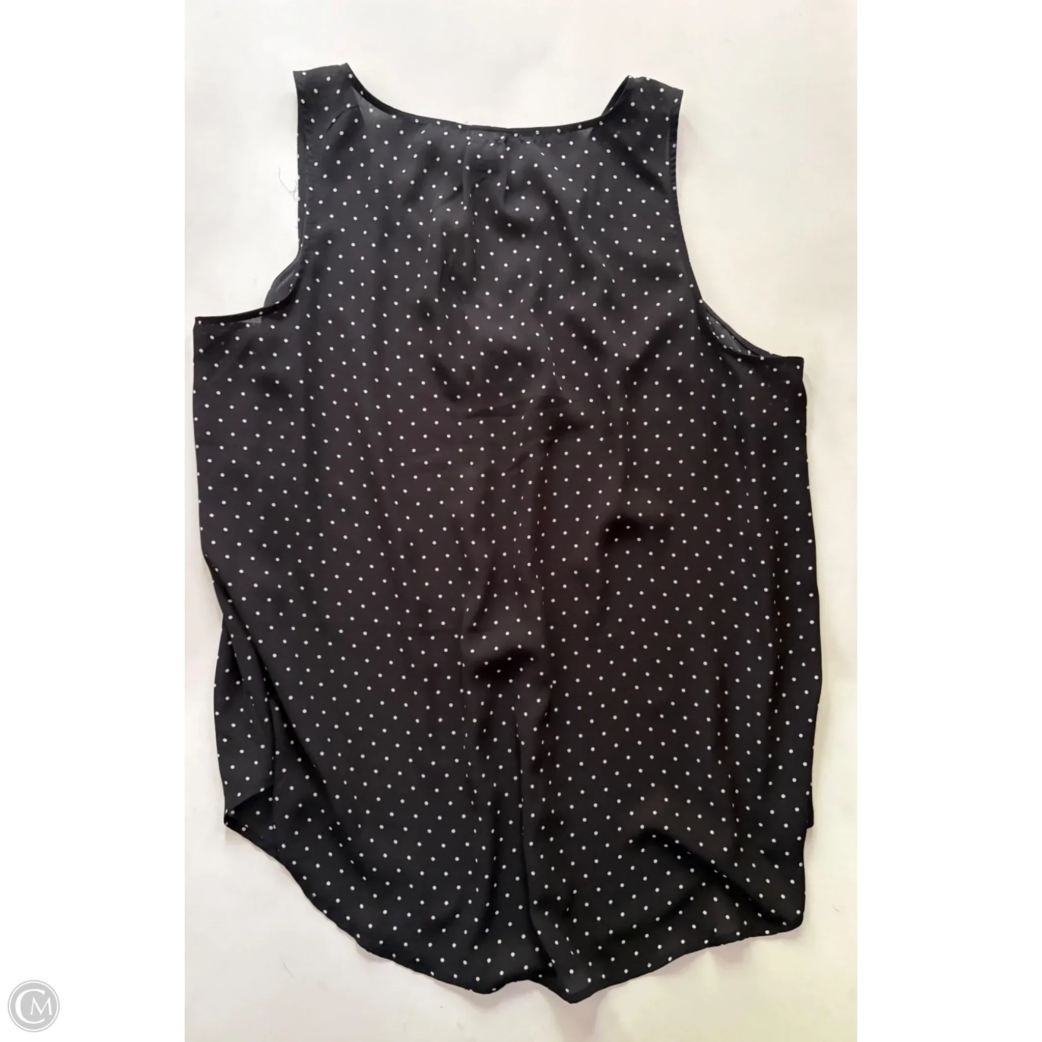 Blouse Sleeveless By Torrid In Polkadot Pattern, Size: 2x - Image 2
