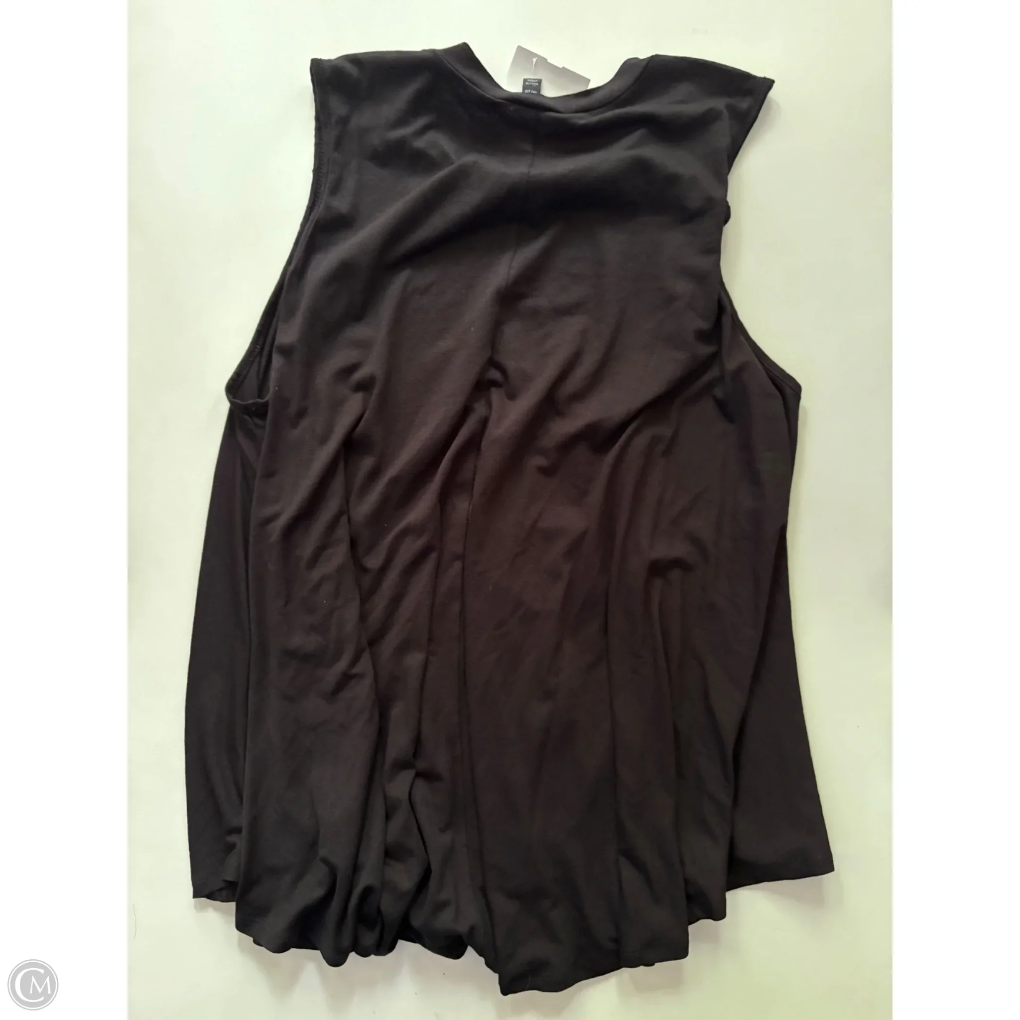 Top Sleeveless By Lane Bryant In Black, Size: 1x - Image 2