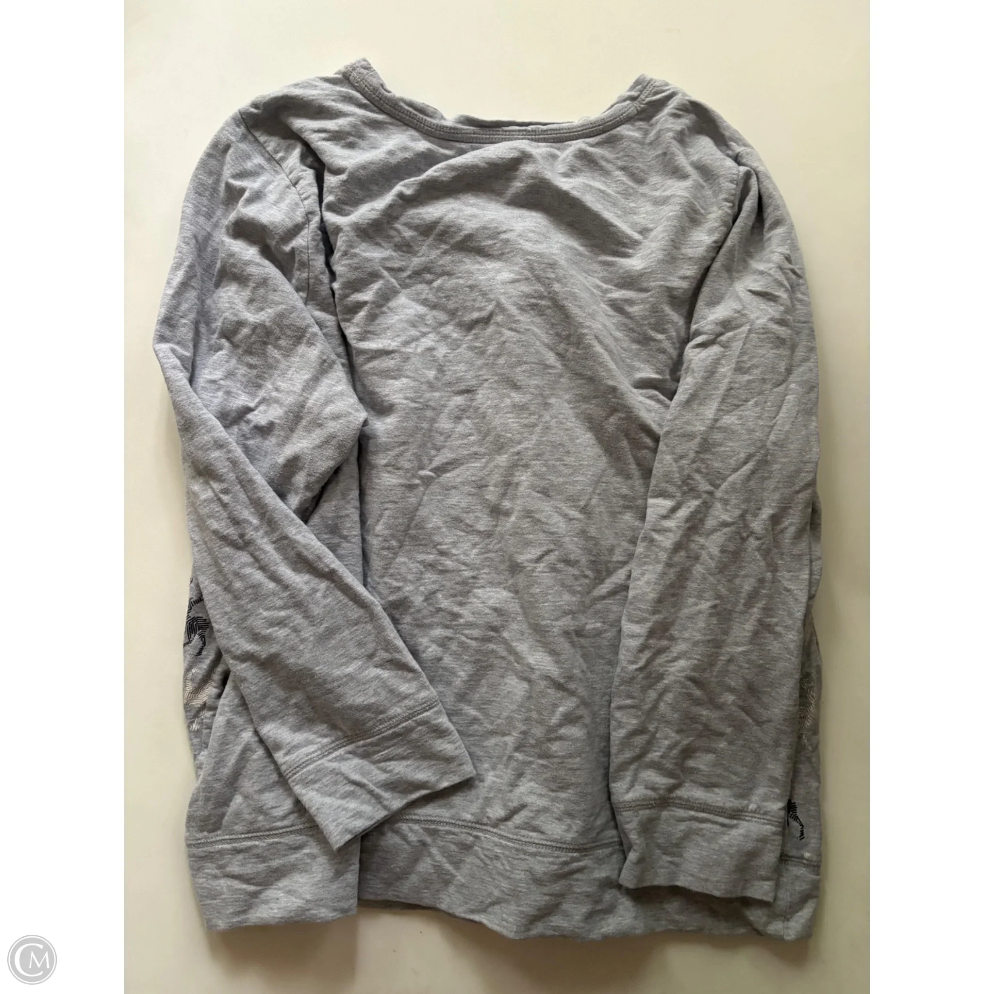 Sweatshirt Crewneck By Style And Company In Grey, Size: 3x - Image 2