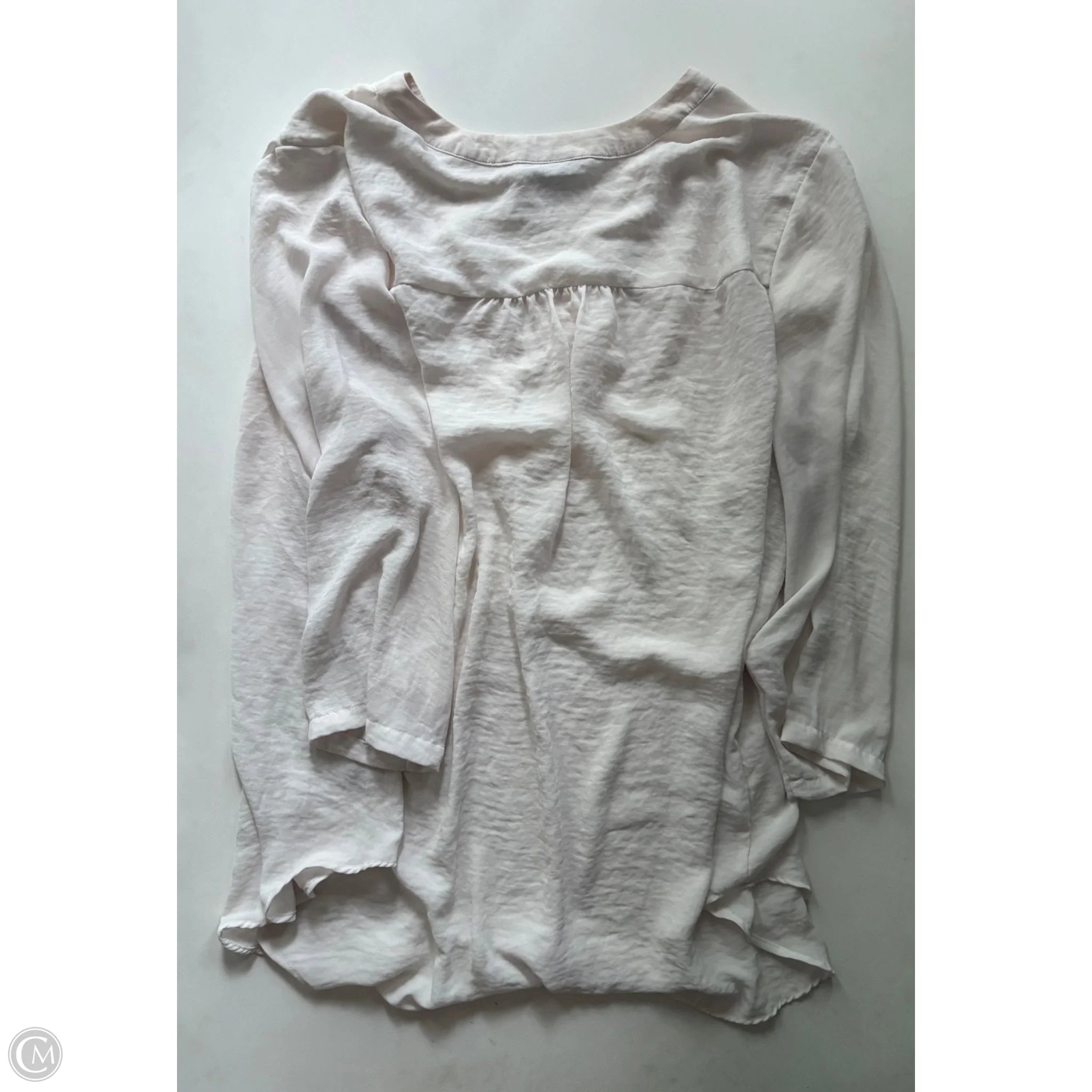 Blouse Long Sleeve By Ana In Cream, Size: 3x - Image 2